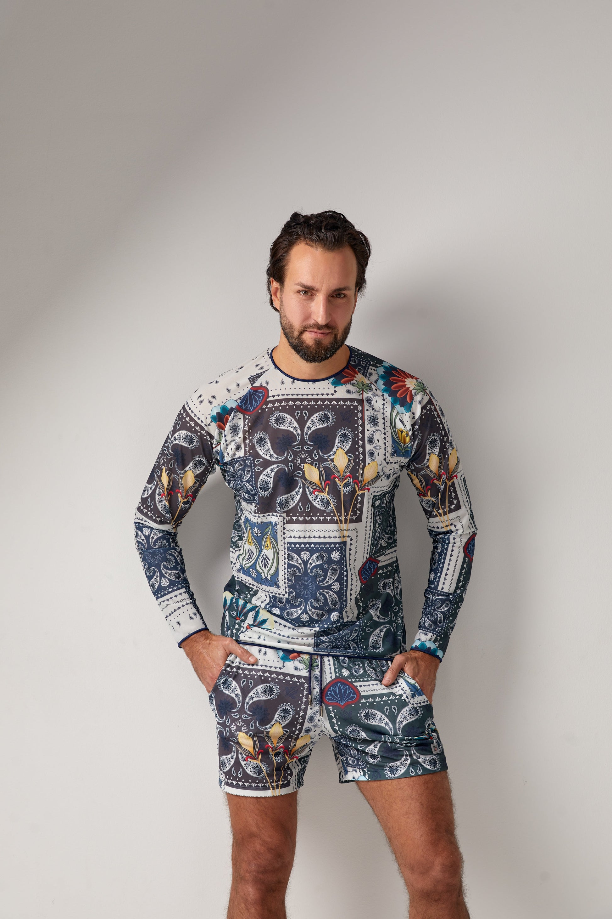Лонгслів Odessa Patchwork 1
