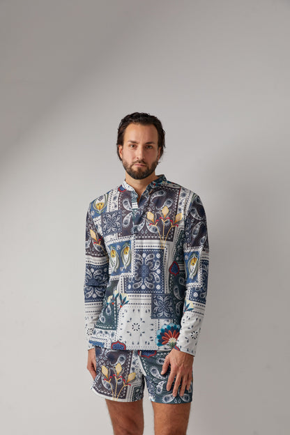 Сорочка Muscat Patchwork 9