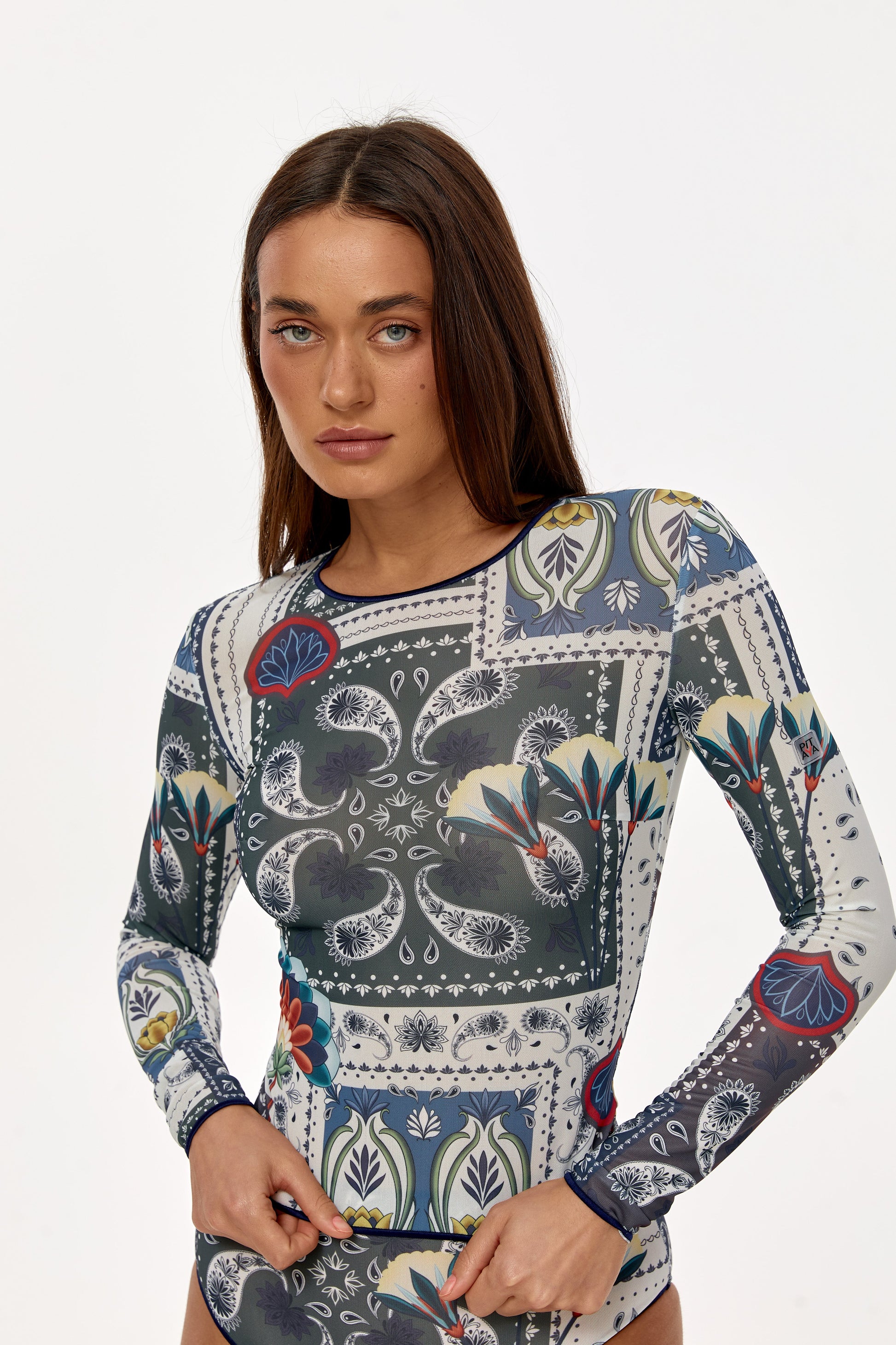 Лонгслів Oslo Patchwork 1