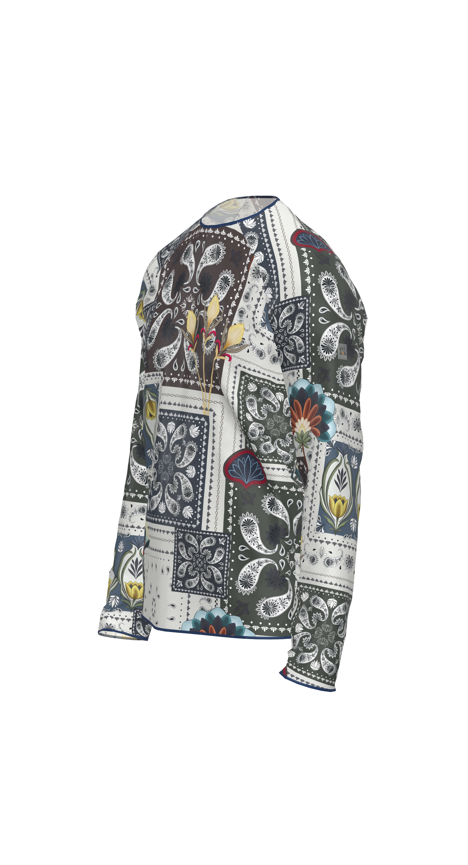 Лонгслів Odessa Patchwork 4