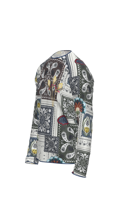 Лонгслів Odessa Patchwork 4