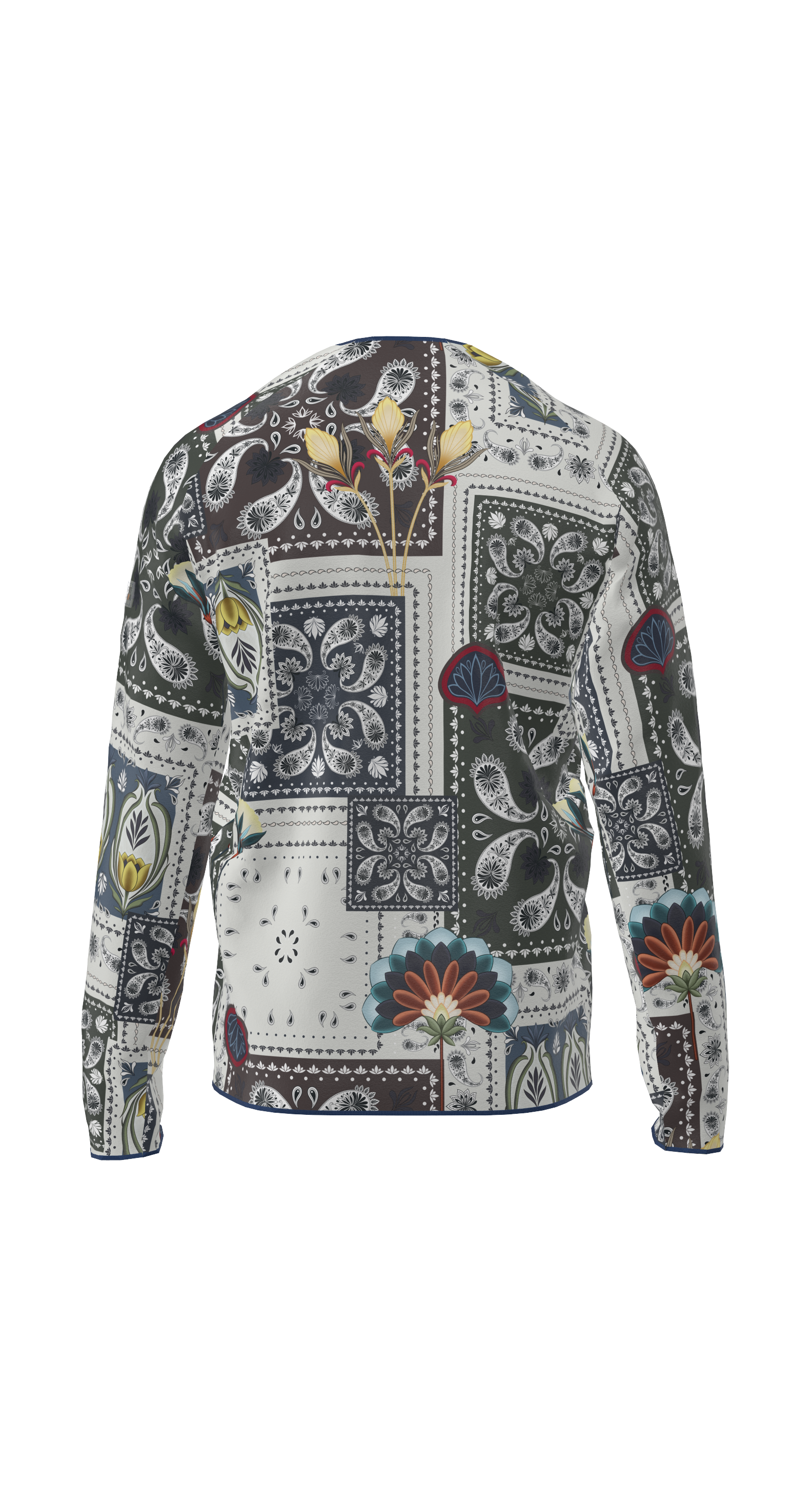 Лонгслів Odessa Patchwork 5