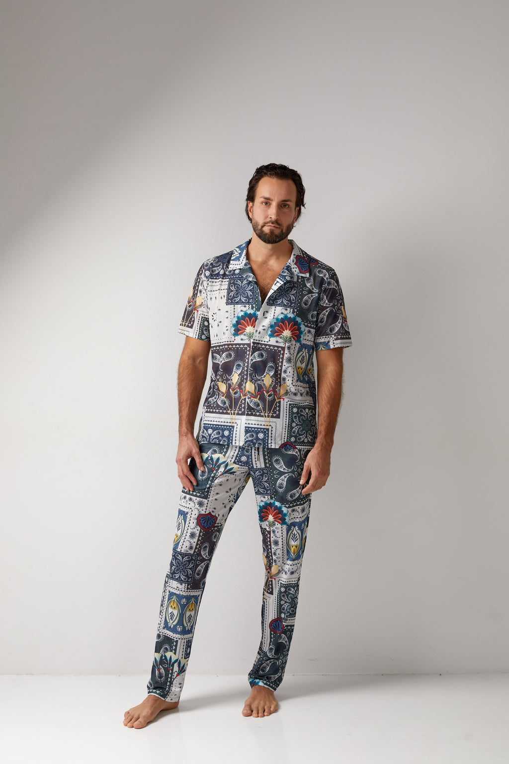 Aswan Patchwork Pants