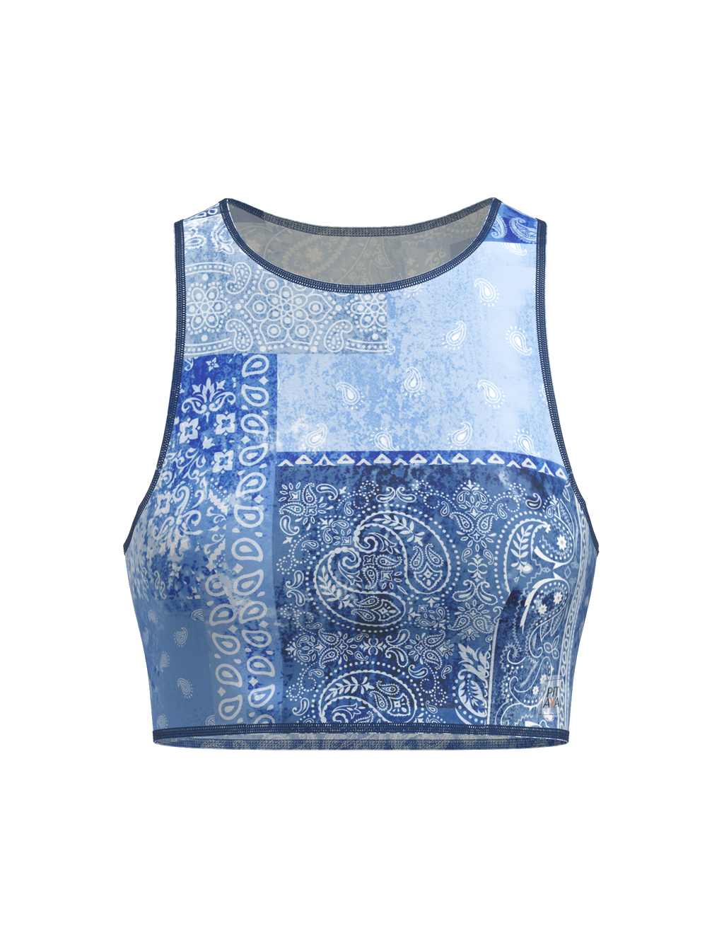 Atlantis Patchwork Top