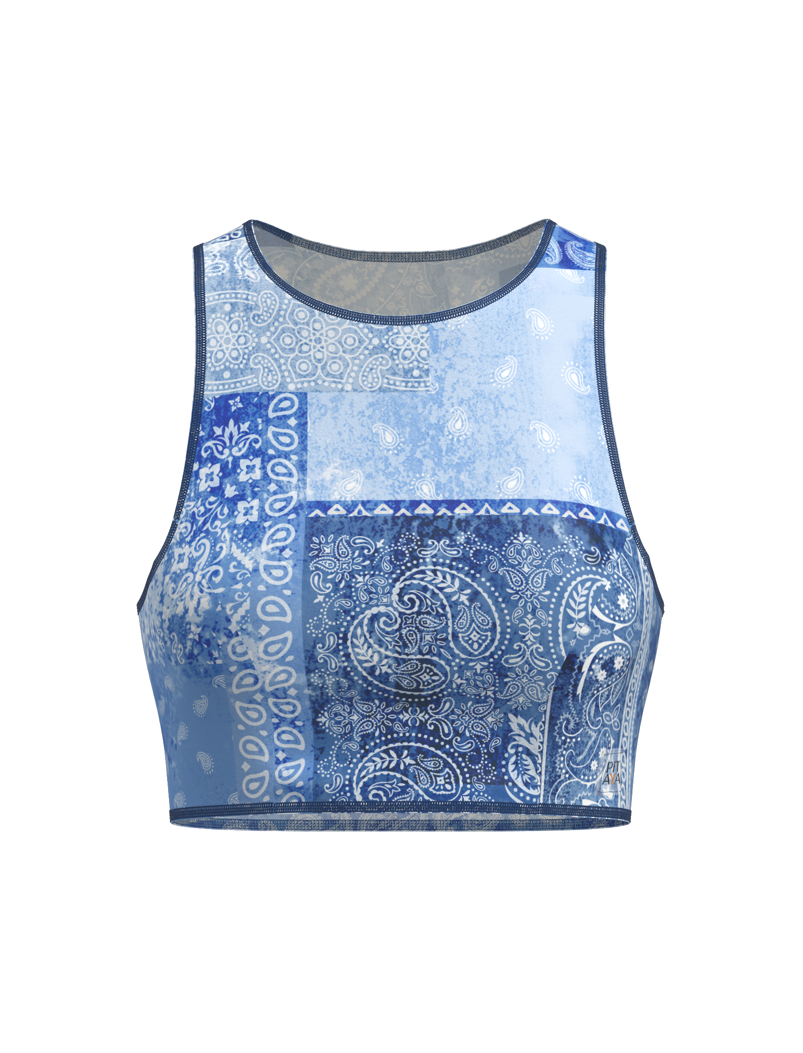 Atlantis Patchwork Top