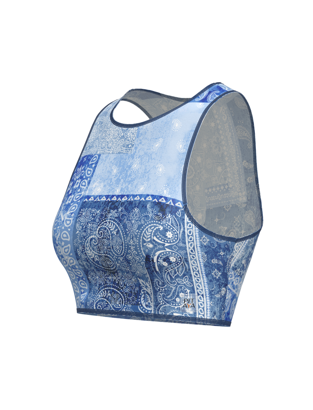 Atlantis Patchwork Top