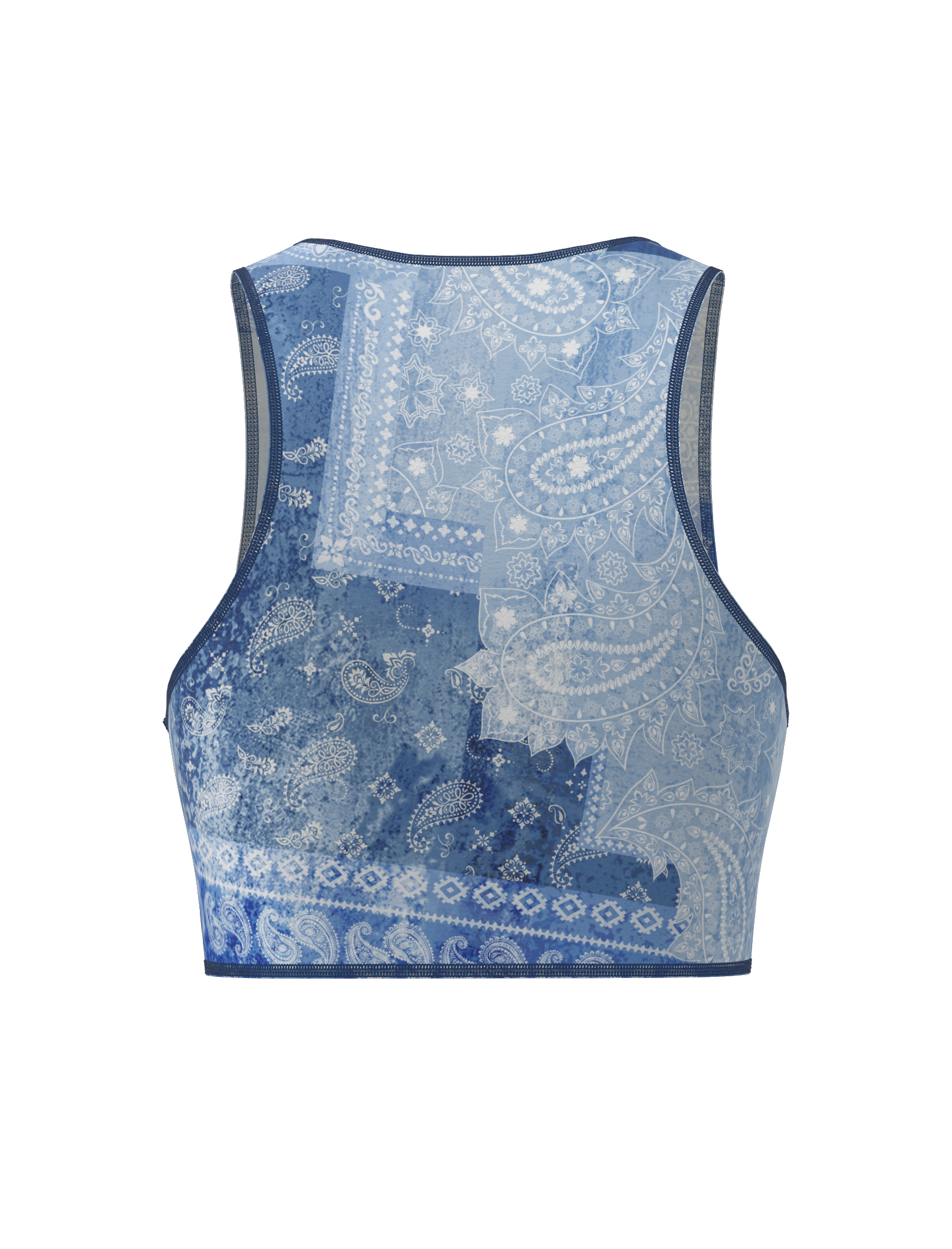 Atlantis Patchwork Top