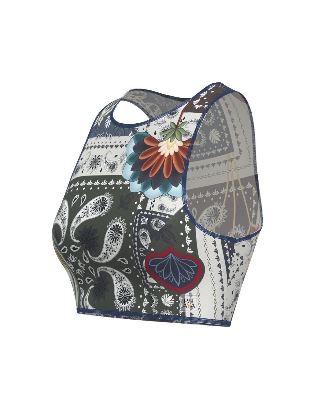 Atlantis Patchwork Top