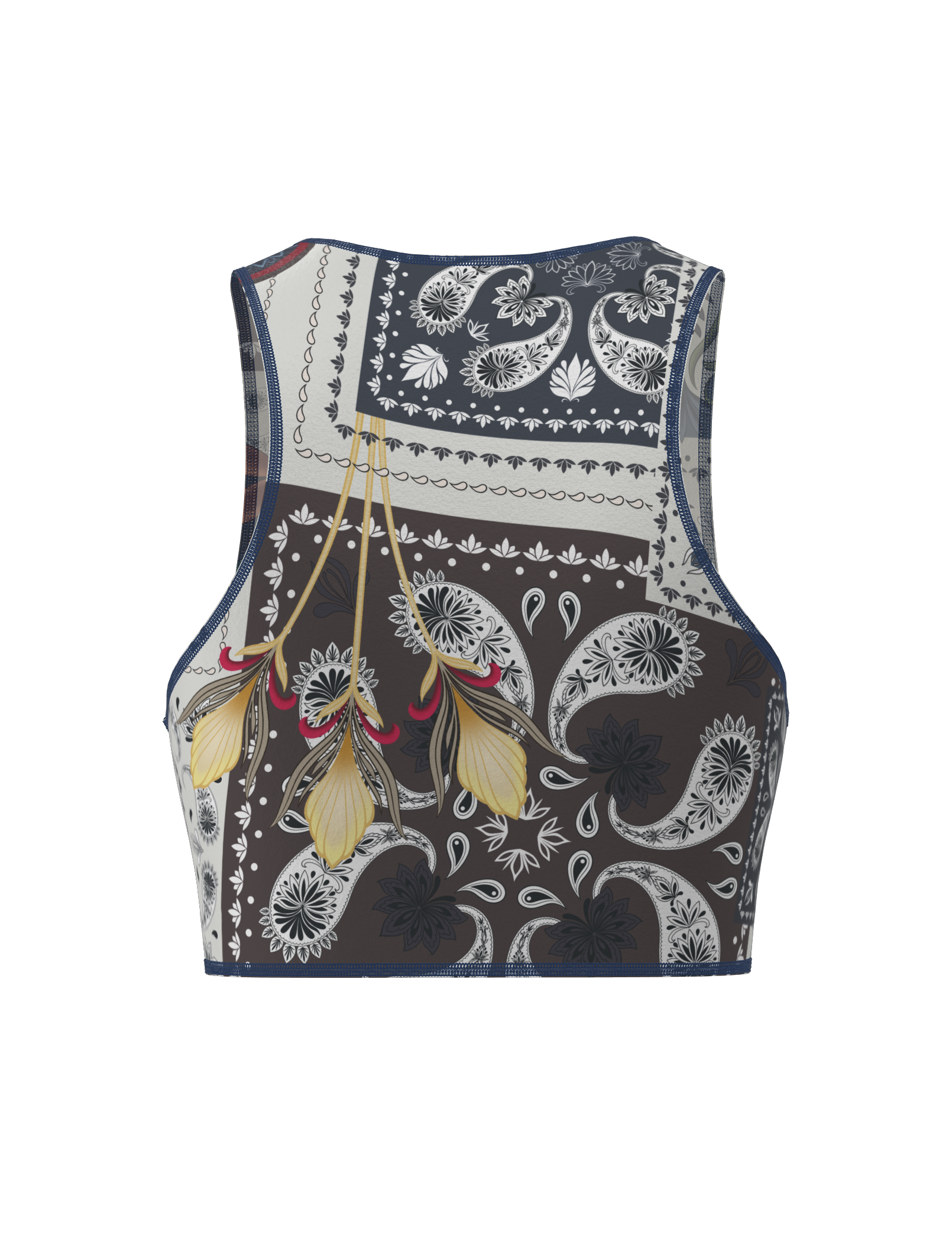 Atlantis Patchwork Top