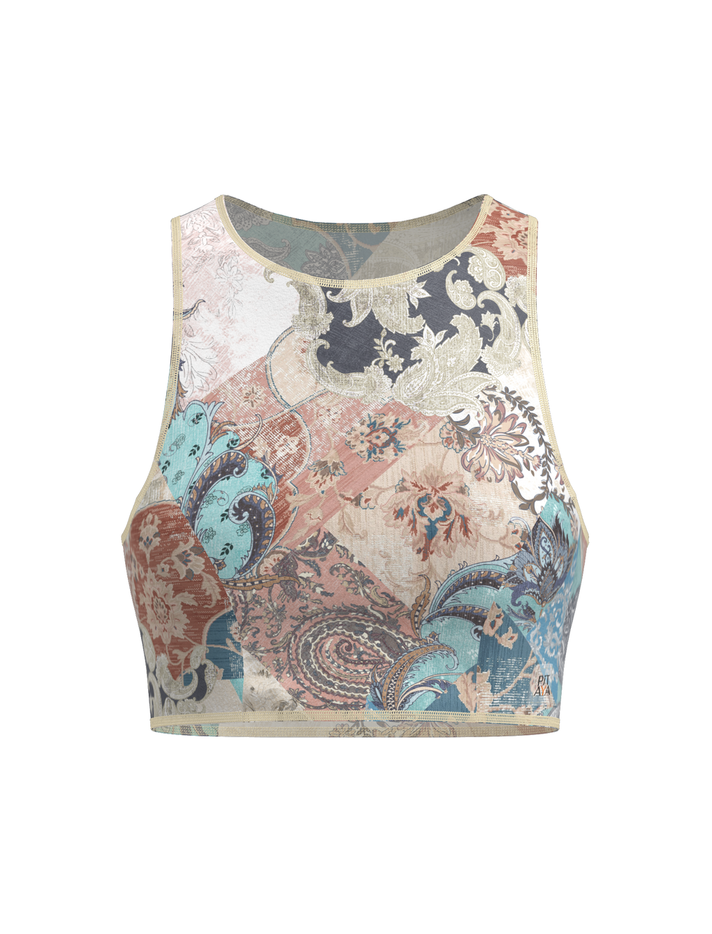 Atlantis Patchwork Top