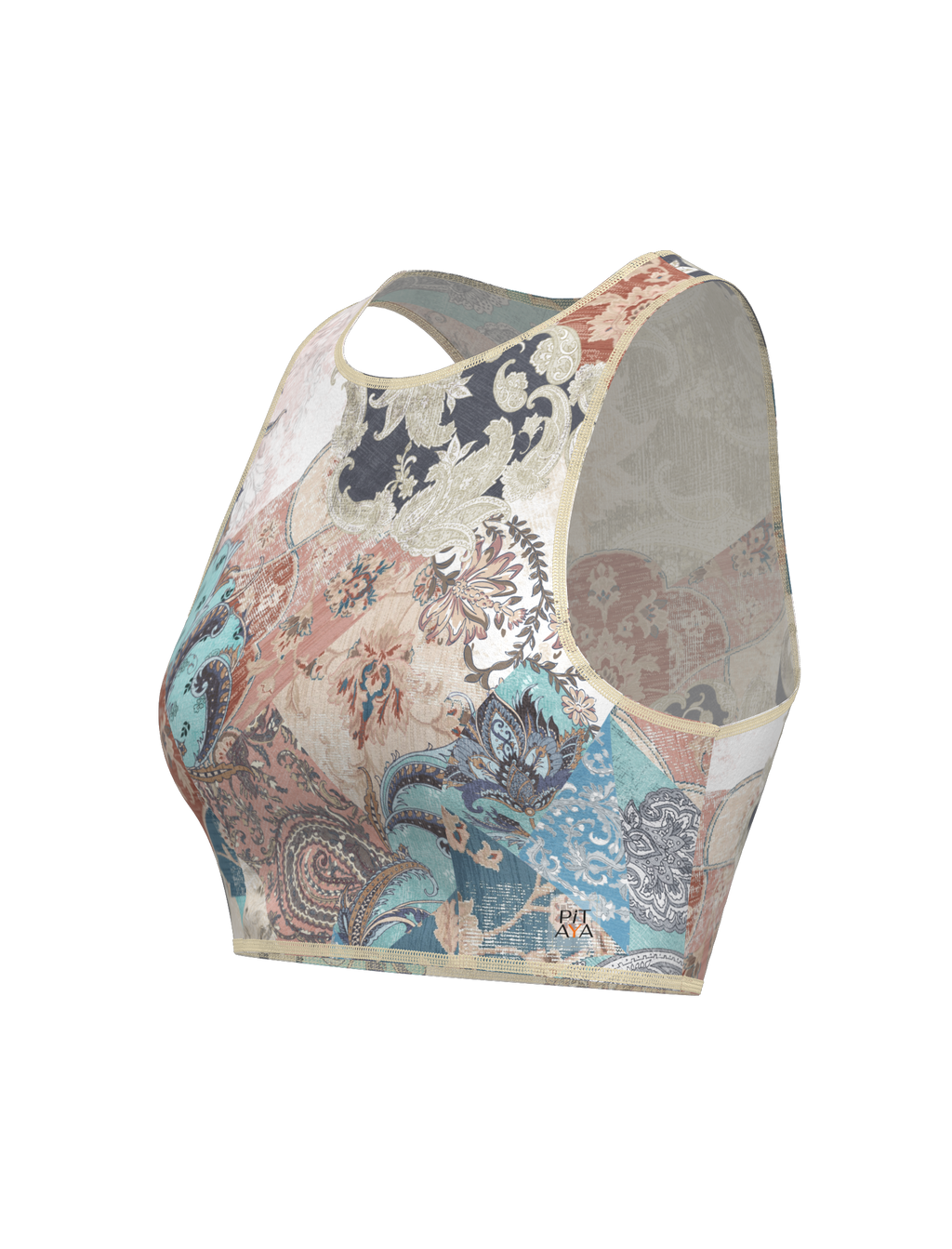 Atlantis Patchwork Top