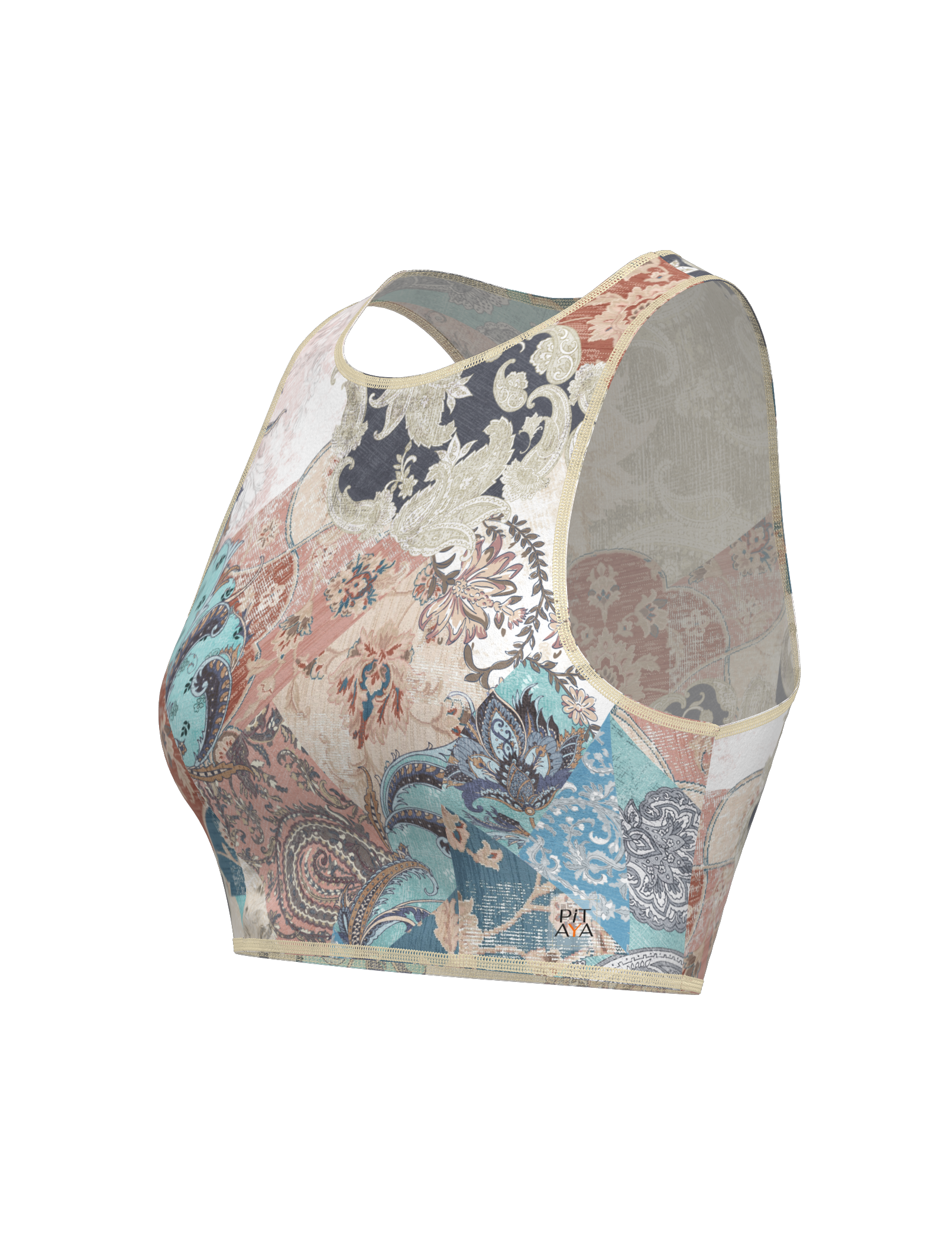 Atlantis Patchwork Top