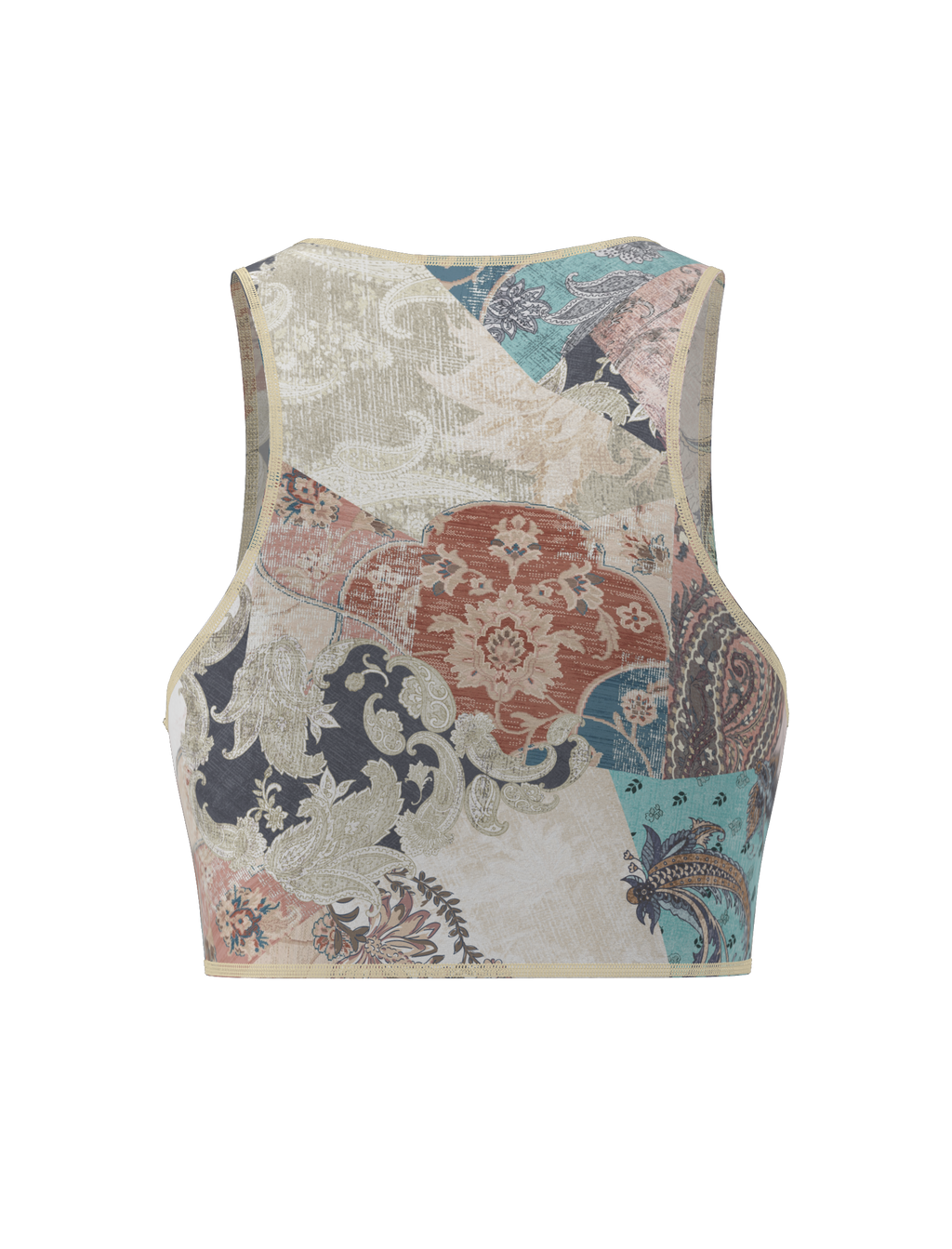 Atlantis Patchwork Top