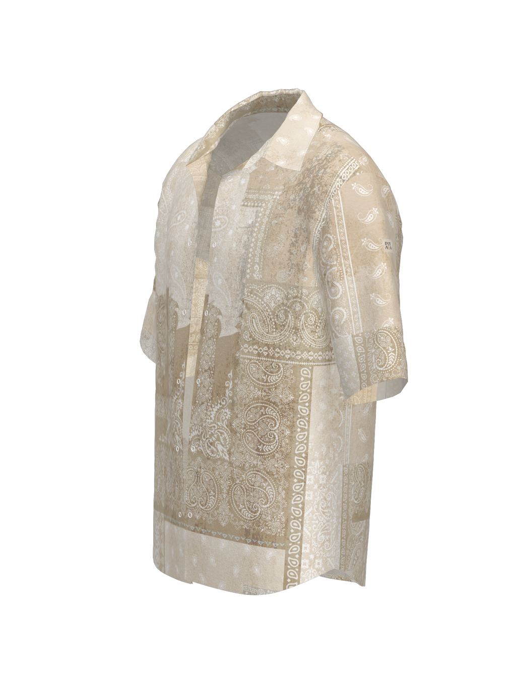 Barbados Patchwork Shirt