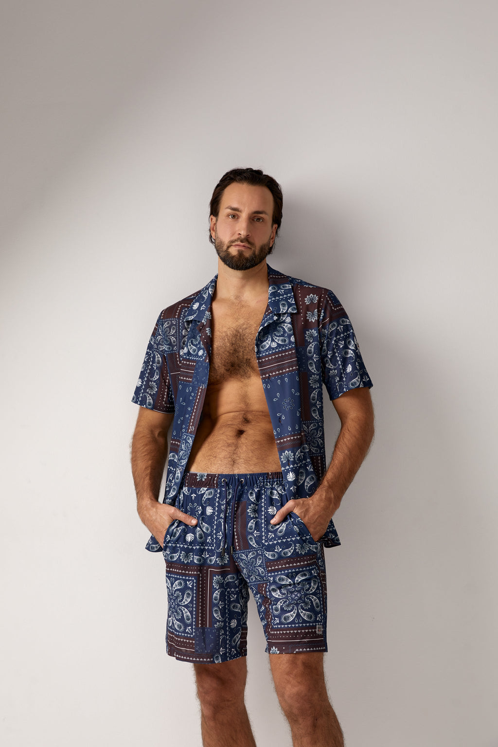 Barbados Patchwork Shirt