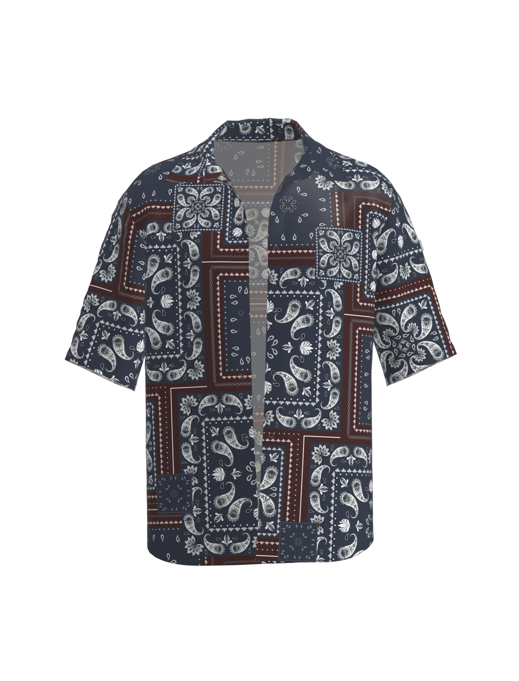 Barbados Patchwork Shirt