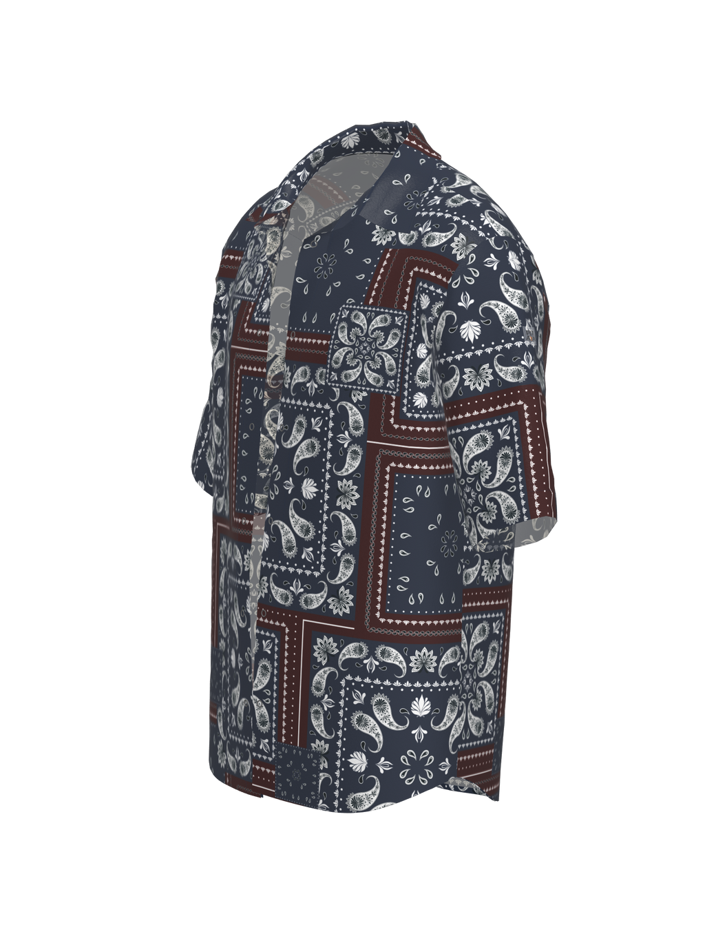 Barbados Patchwork Shirt