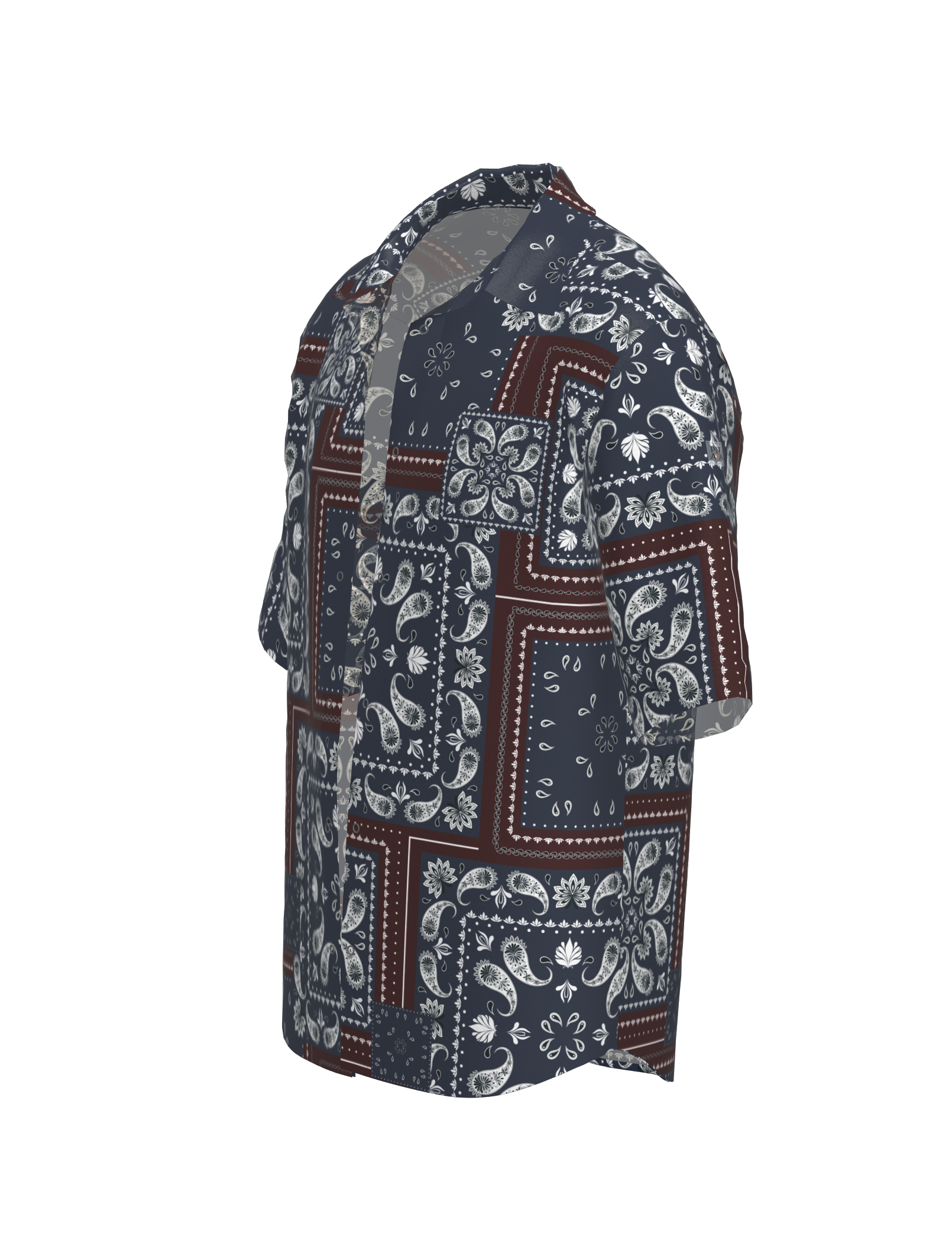 Barbados Patchwork Shirt