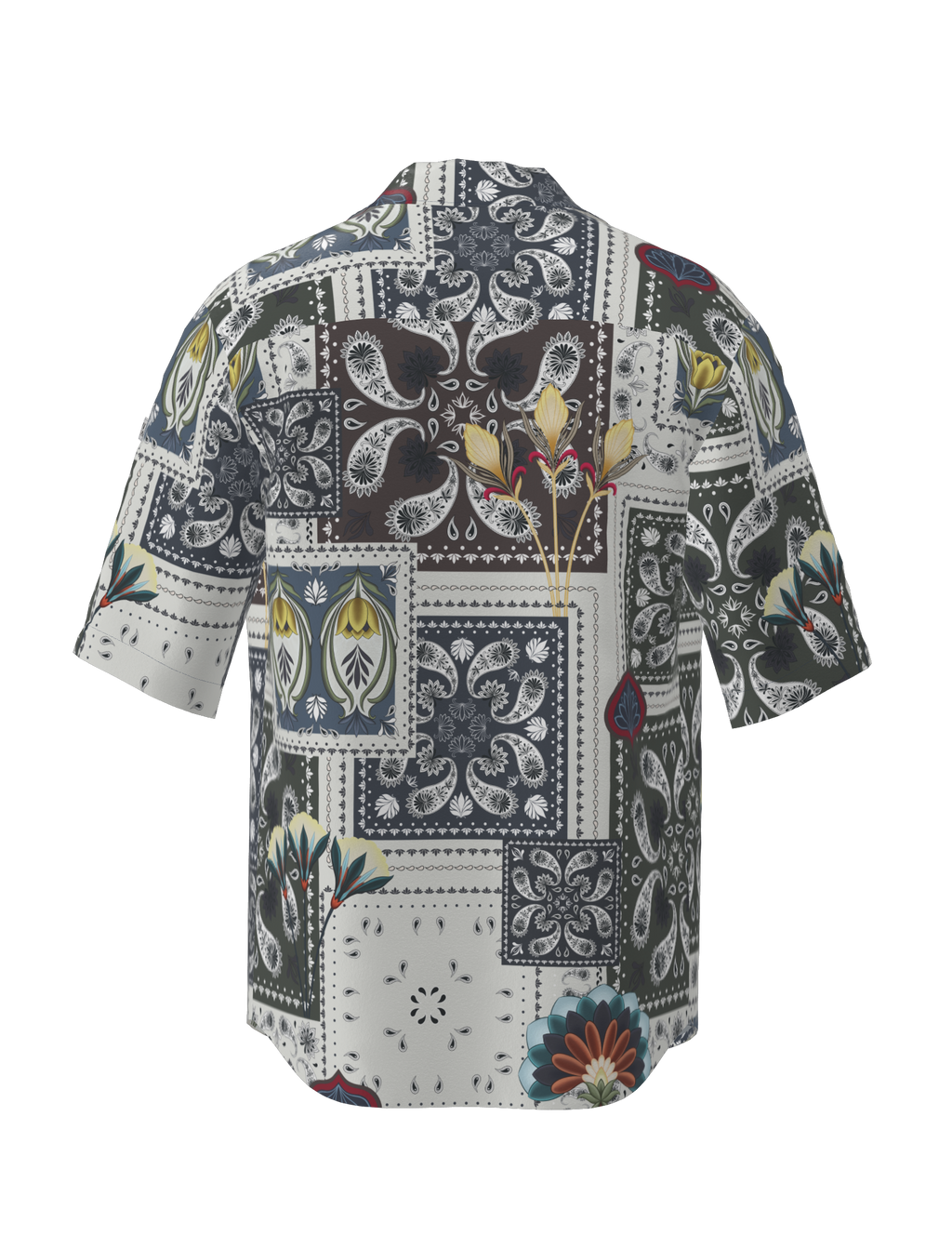 Barbados Patchwork Shirt