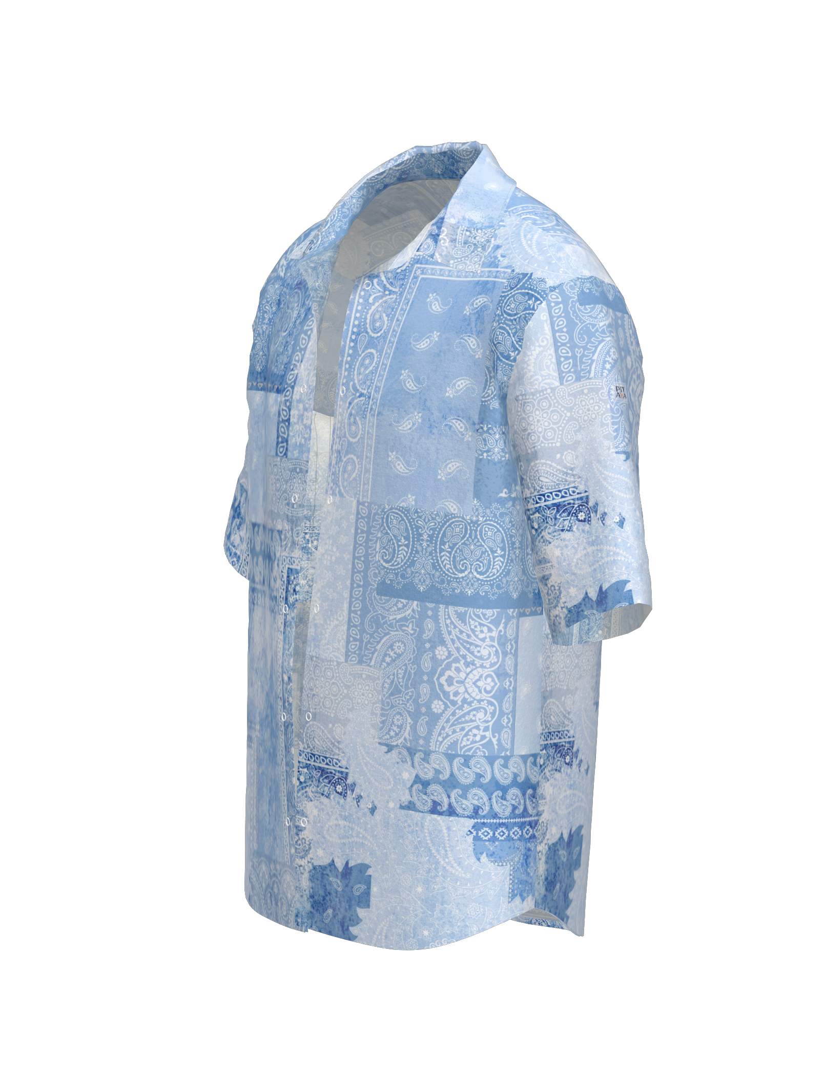 Barbados Patchwork Shirt