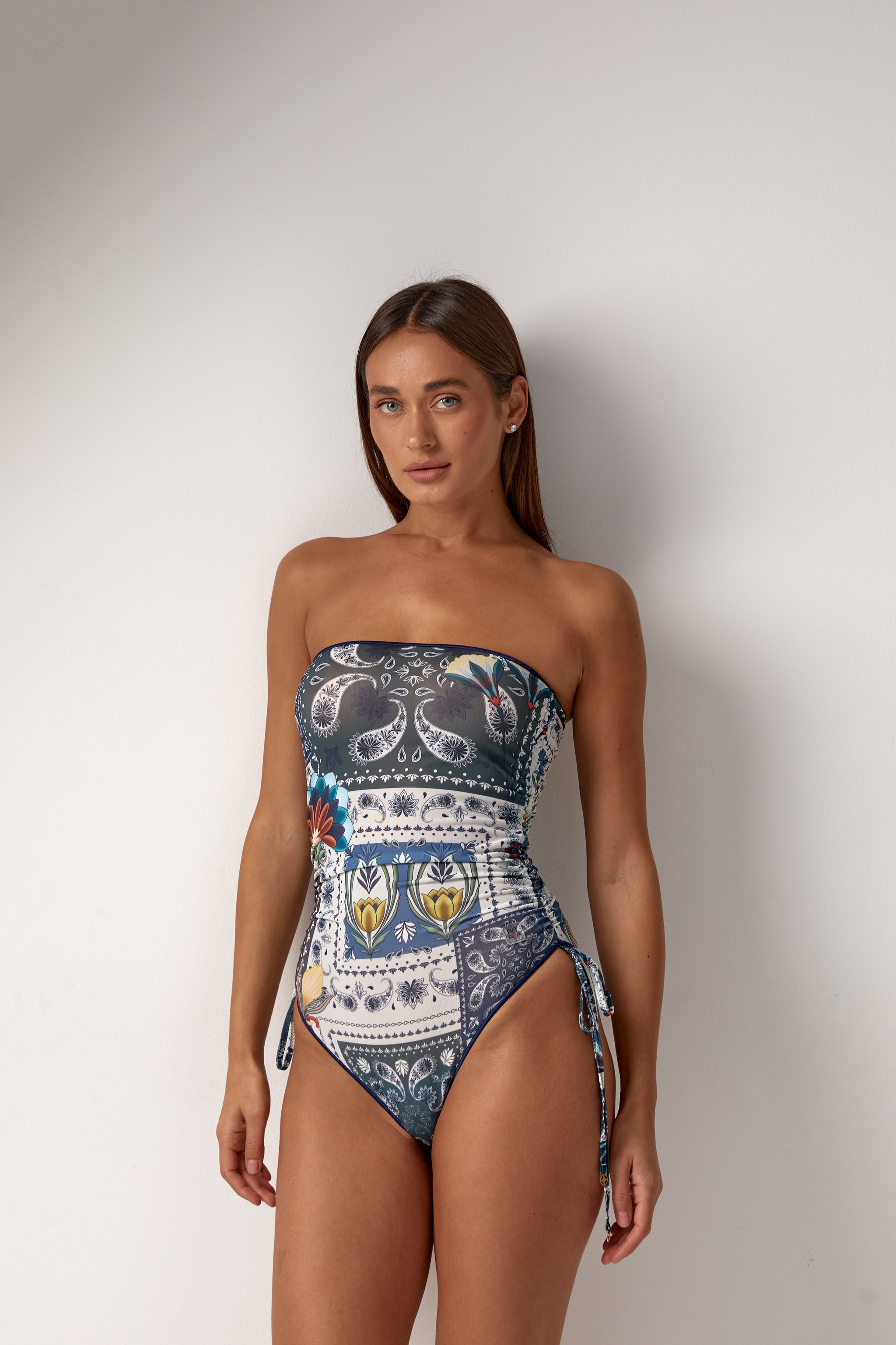 Carolina Patchwork Swimsuit