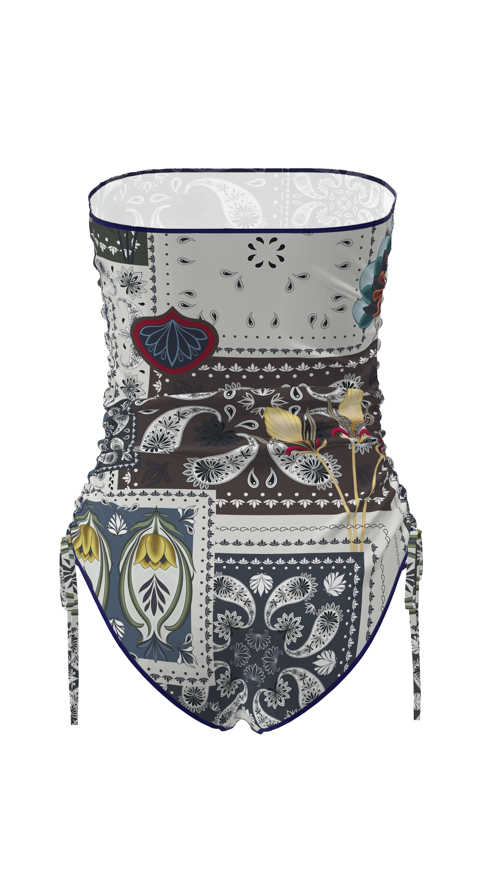 Carolina Patchwork Swimsuit