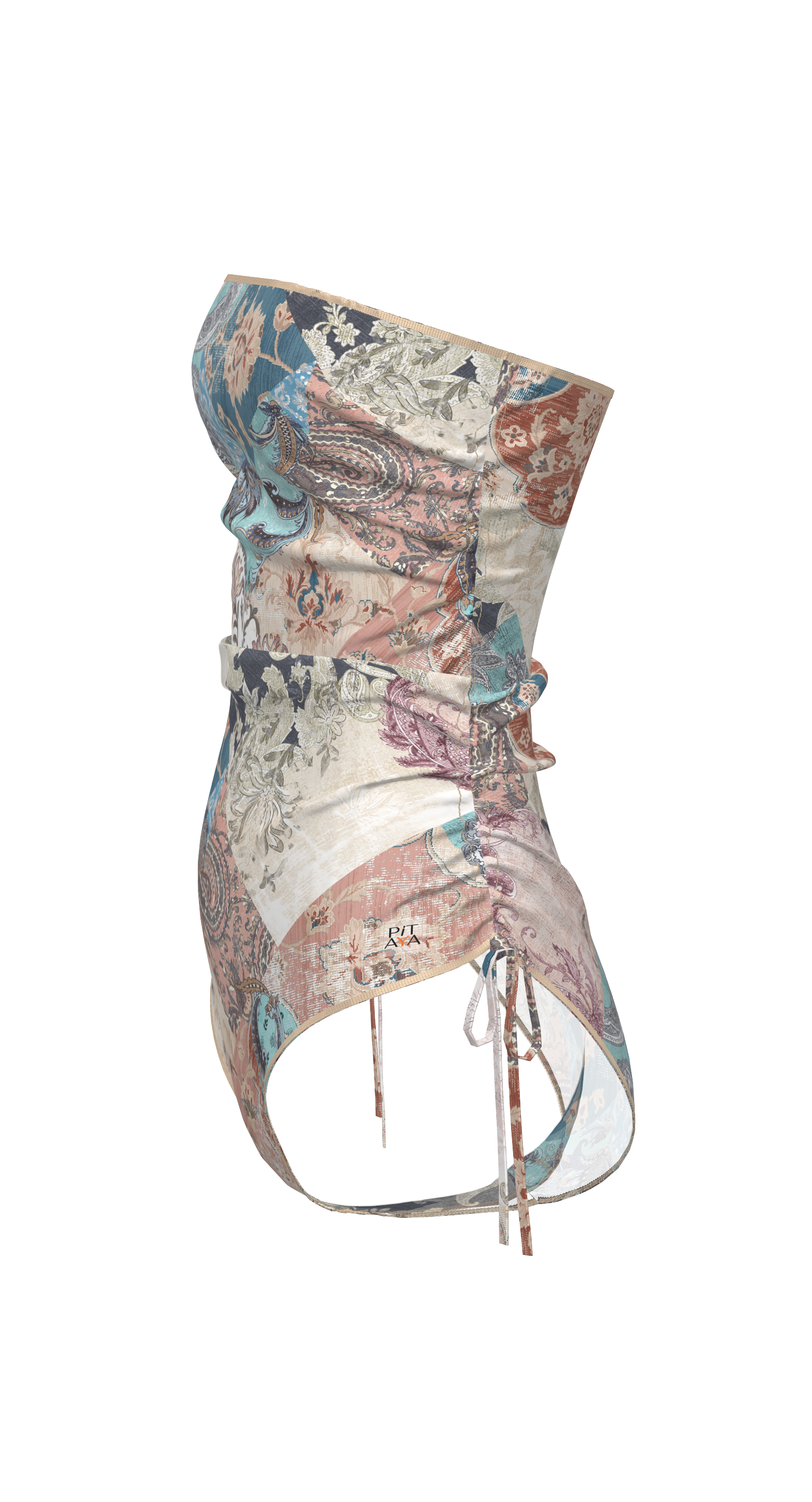 Carolina Patchwork Swimsuit