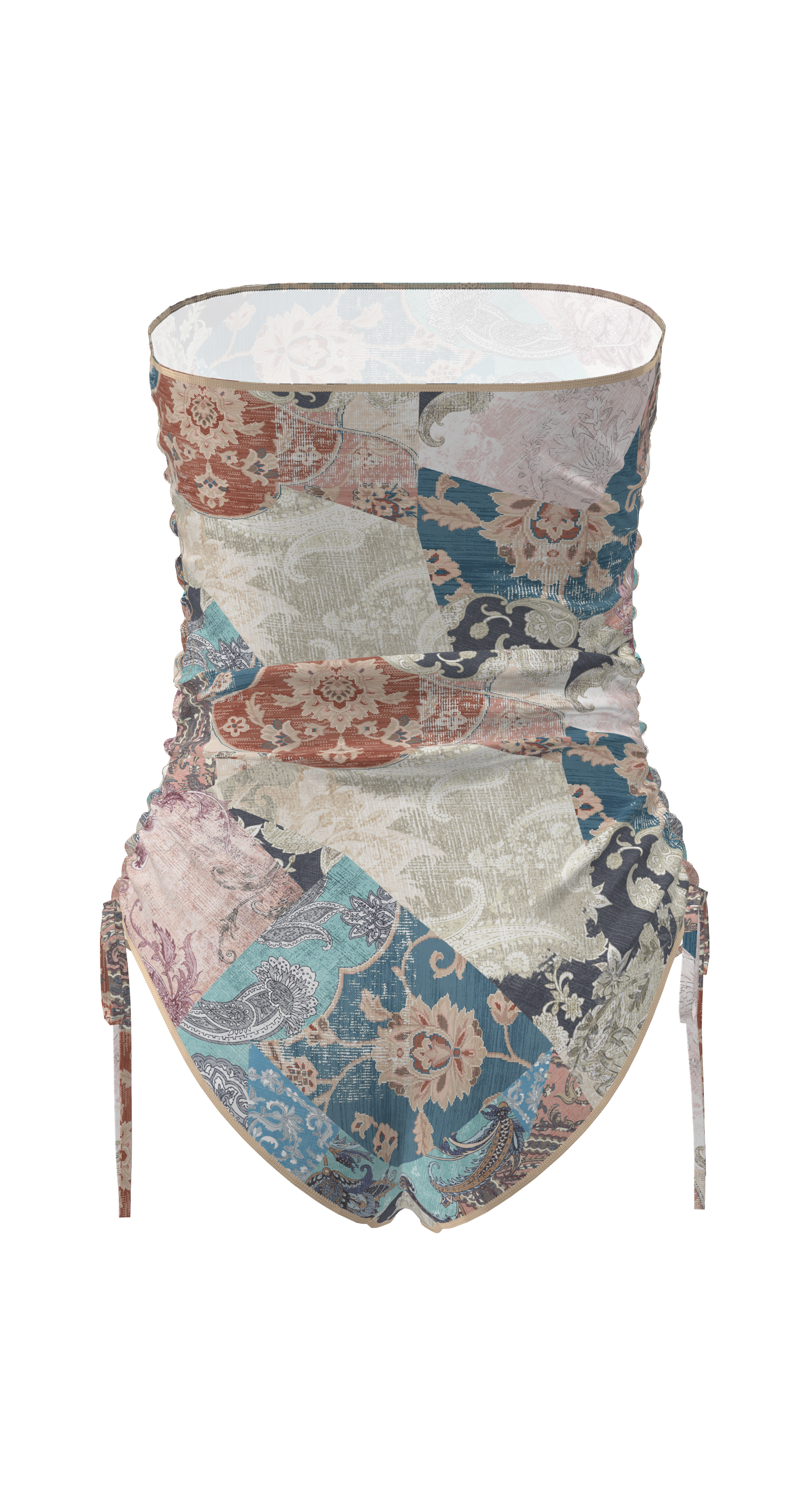 Carolina Patchwork Swimsuit