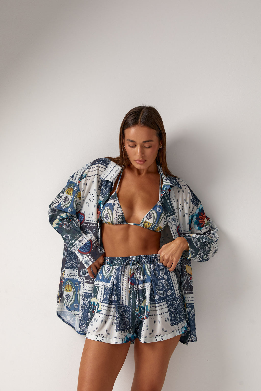 Havana Patchwork Shorts