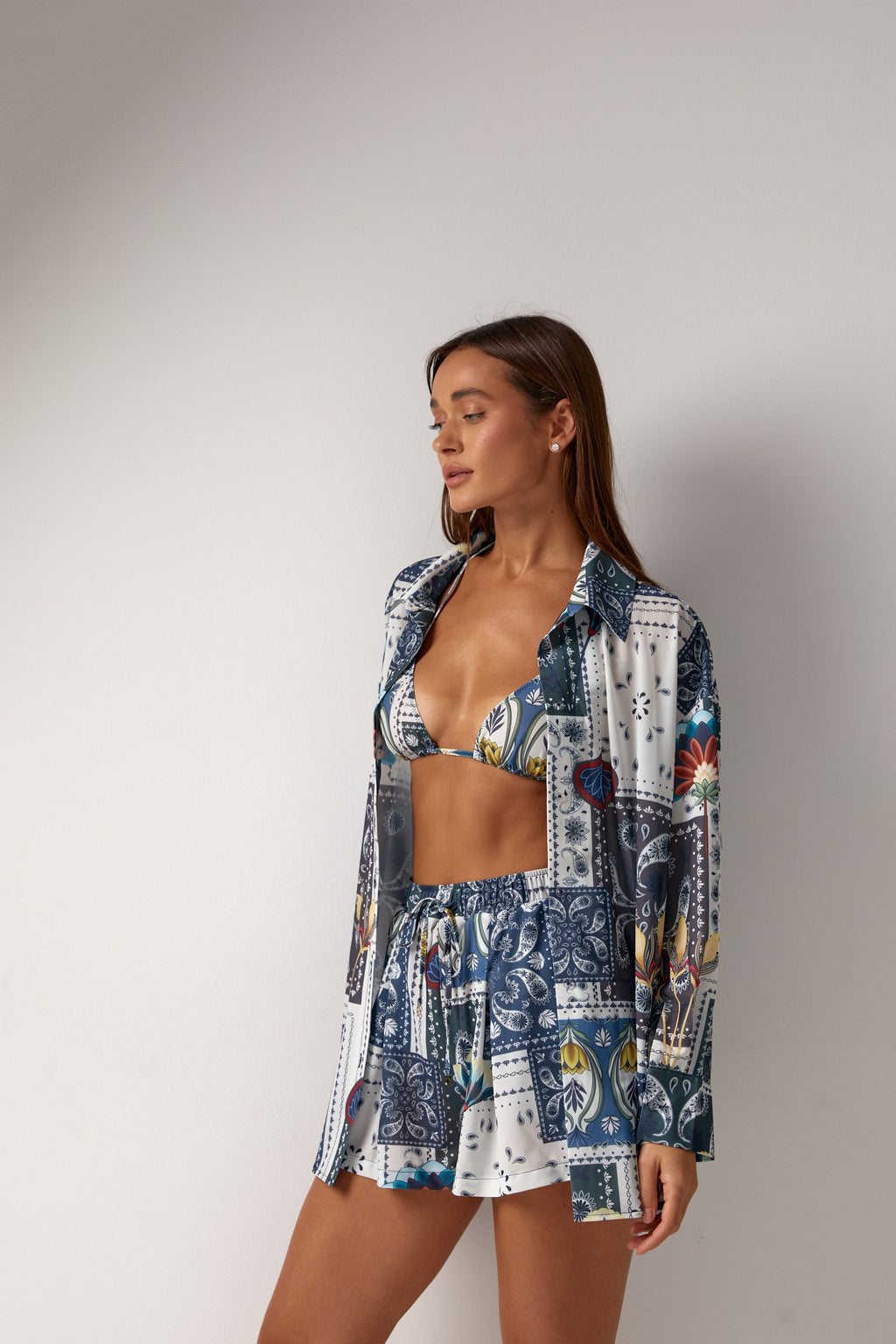 Havana Patchwork Shorts