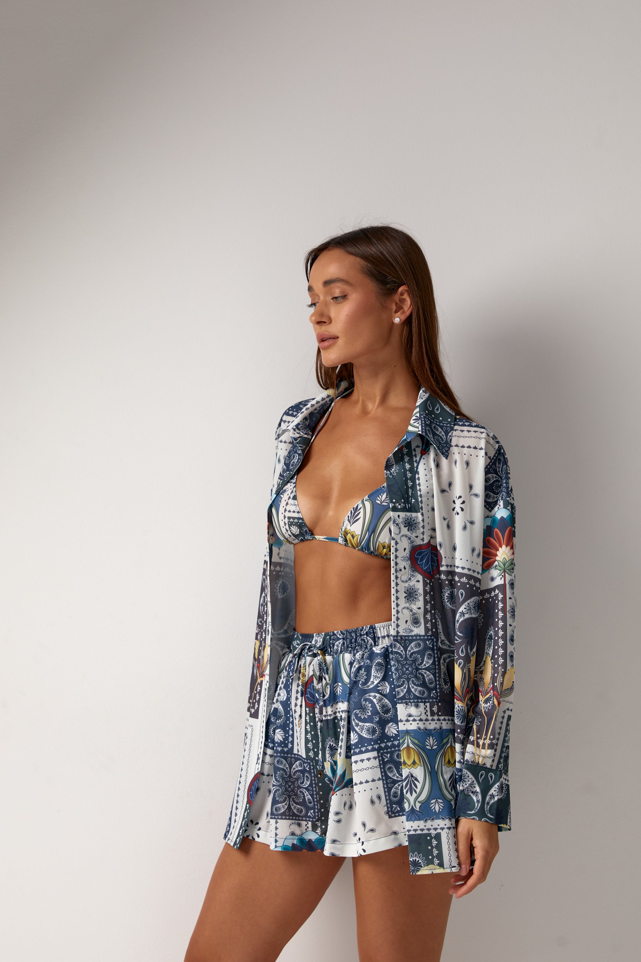 Havana Patchwork Shorts