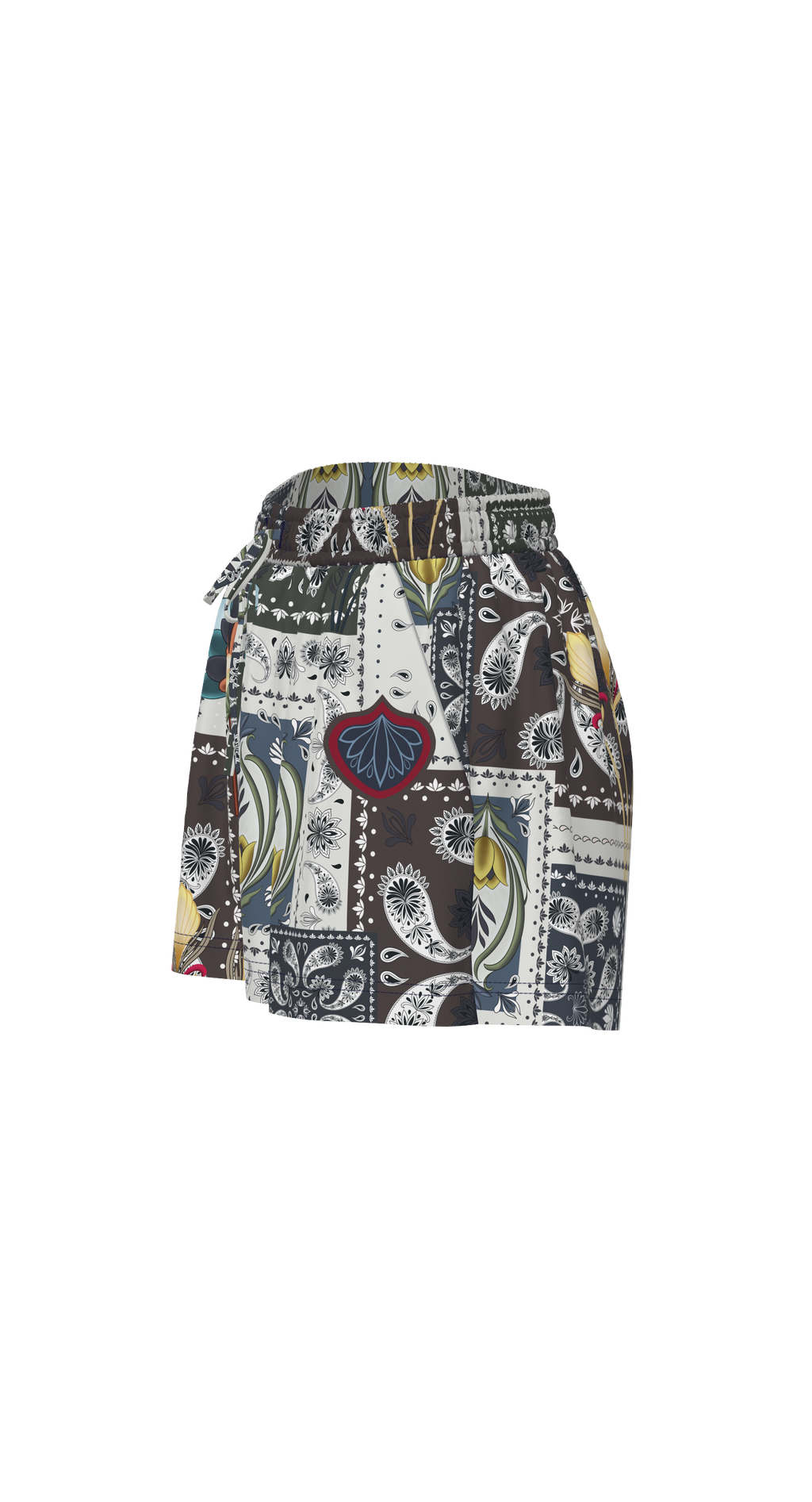 Havana Patchwork Shorts