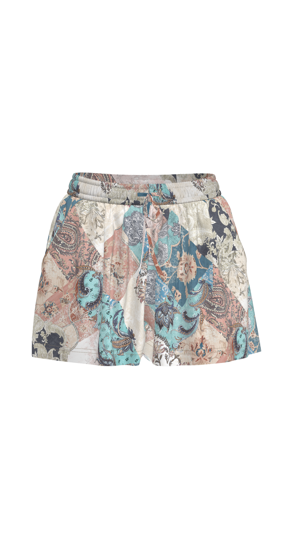 Havana Patchwork Shorts