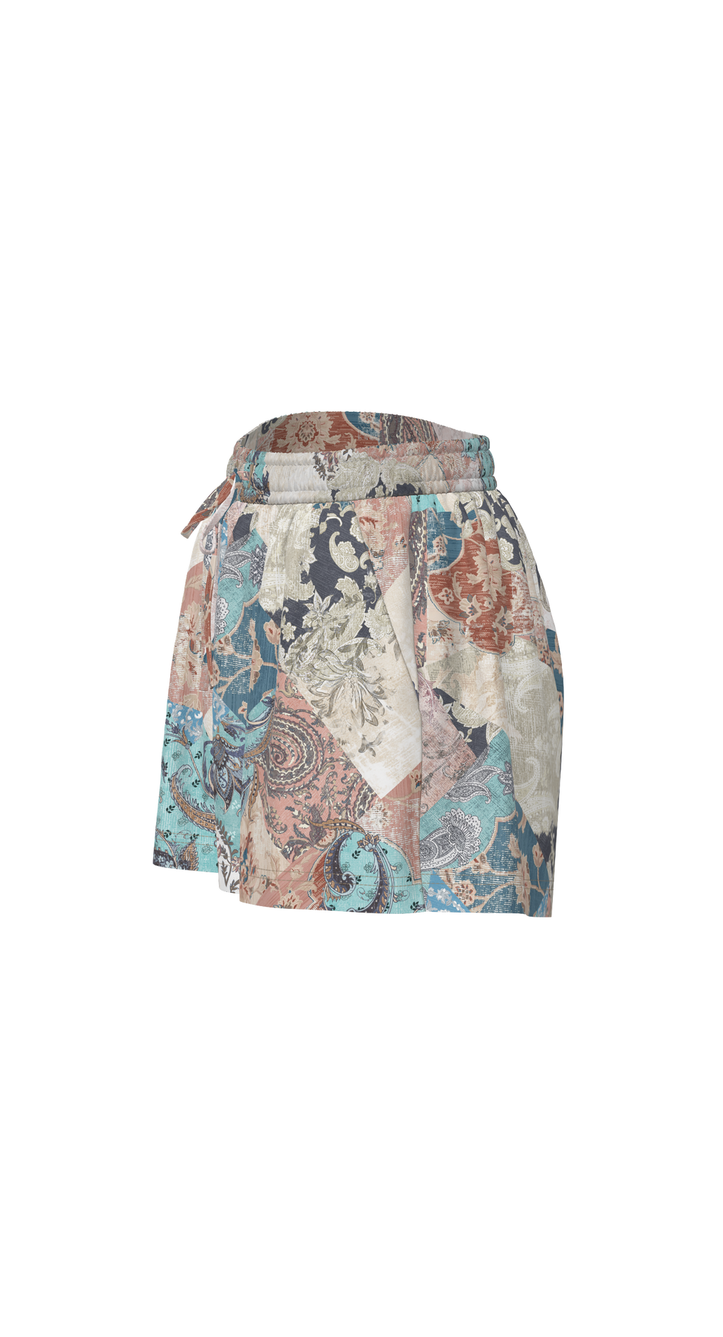Havana Patchwork Shorts