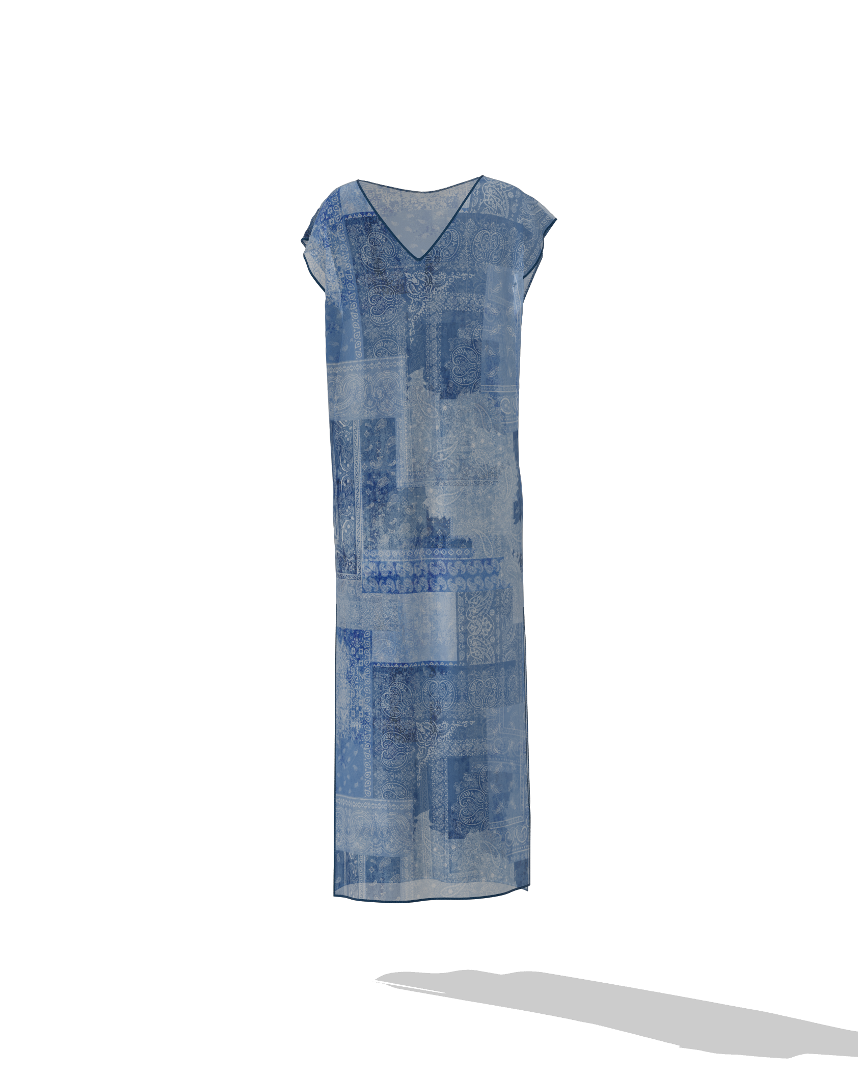 Malmo Patchwork Tunic dress