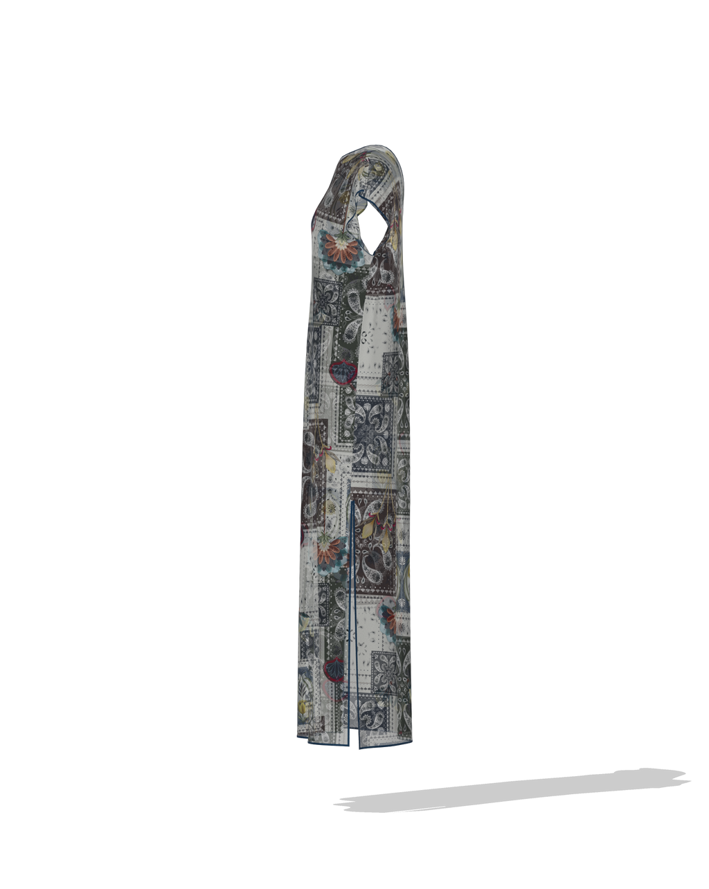 Malmo Patchwork Tunic dress