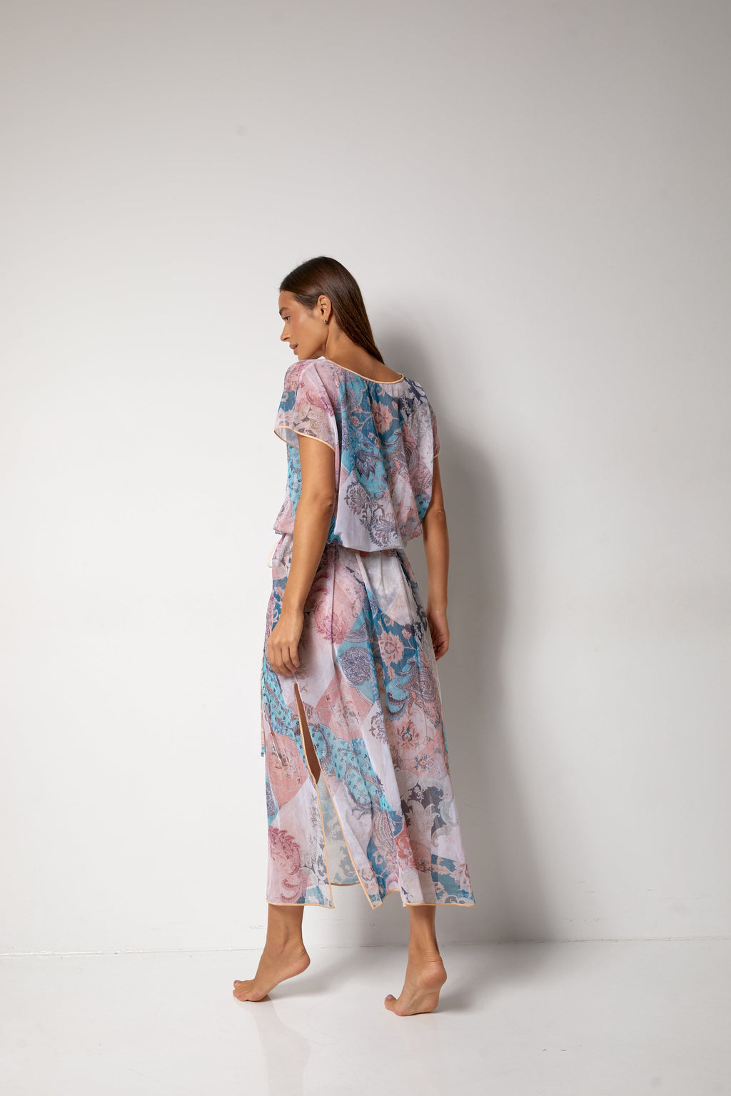 Malmo Patchwork Tunic dress