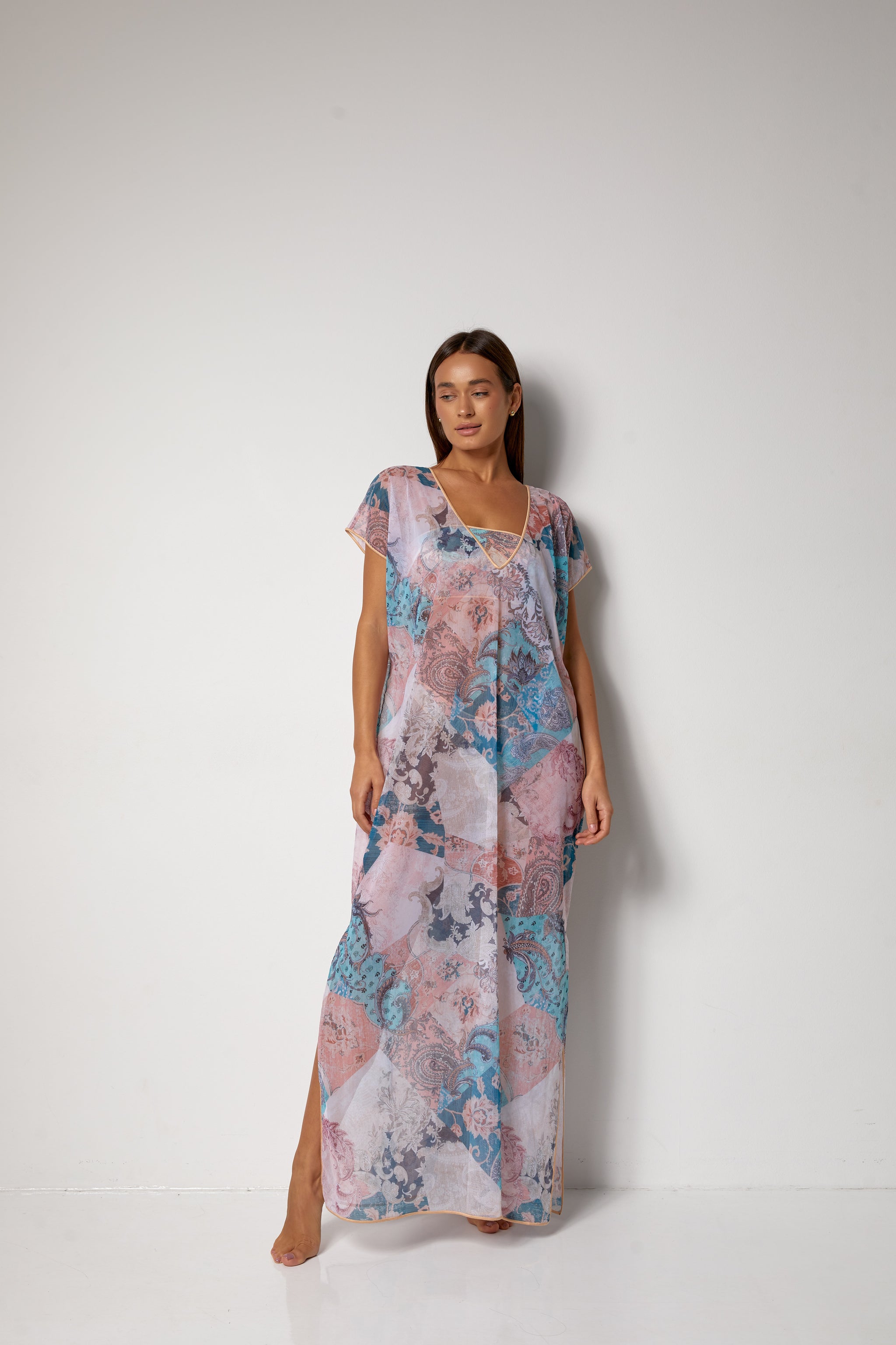 Malmo Patchwork Tunic dress