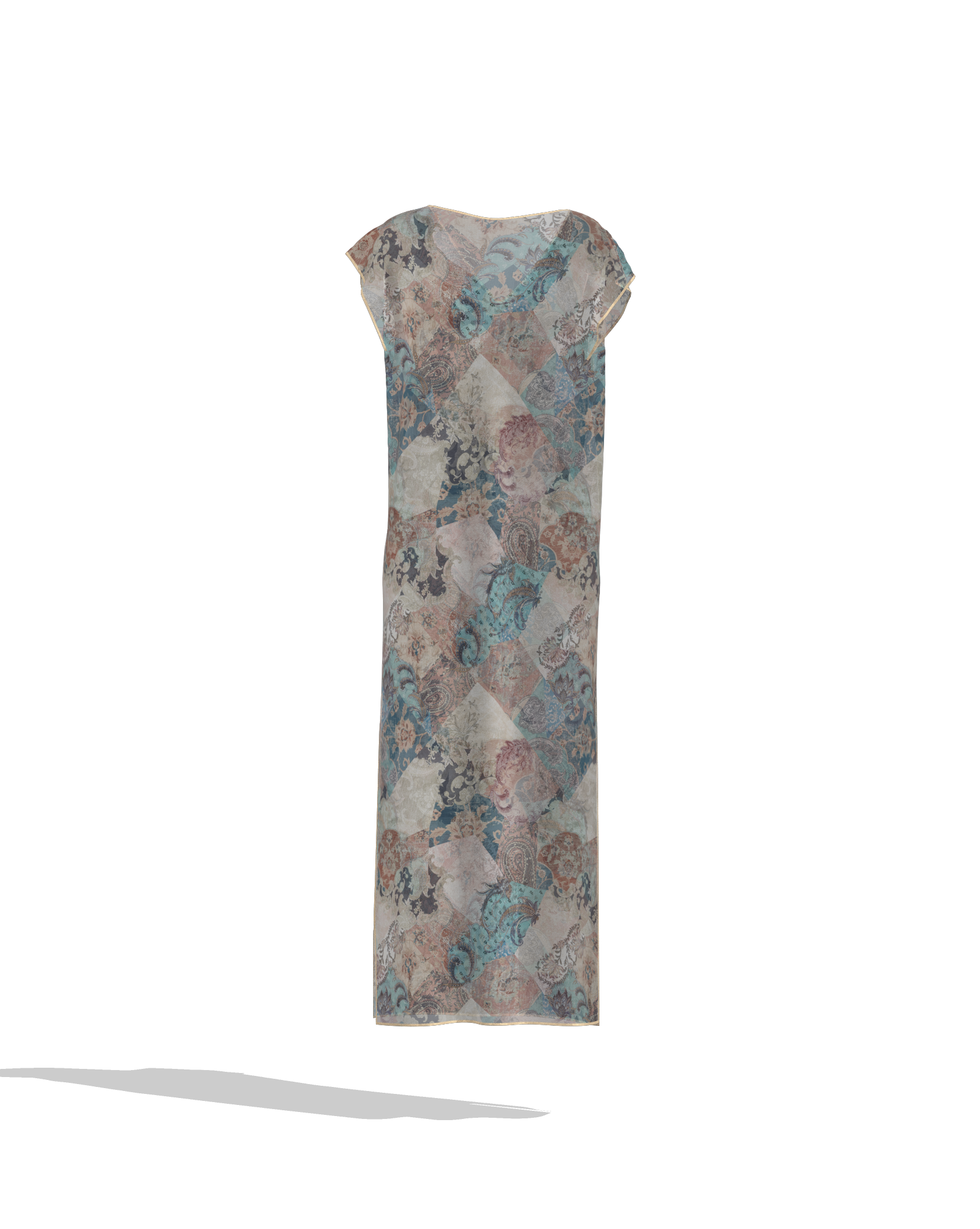 Malmo Patchwork Tunic dress