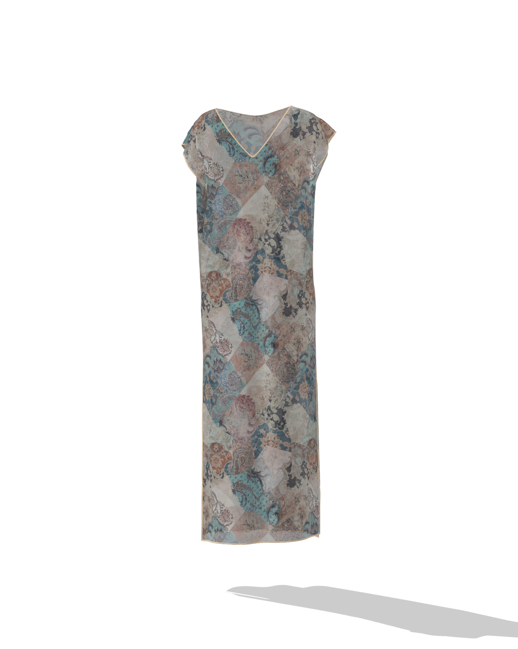 Malmo Patchwork Tunic dress