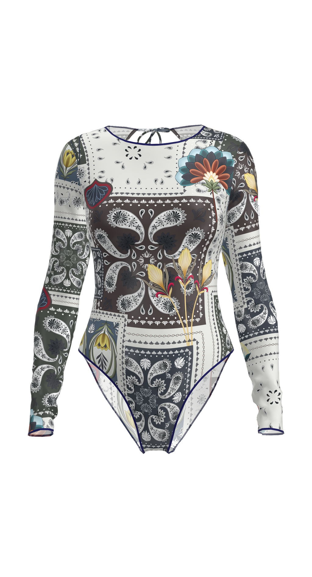 Mexico Patchwork Swimsuit