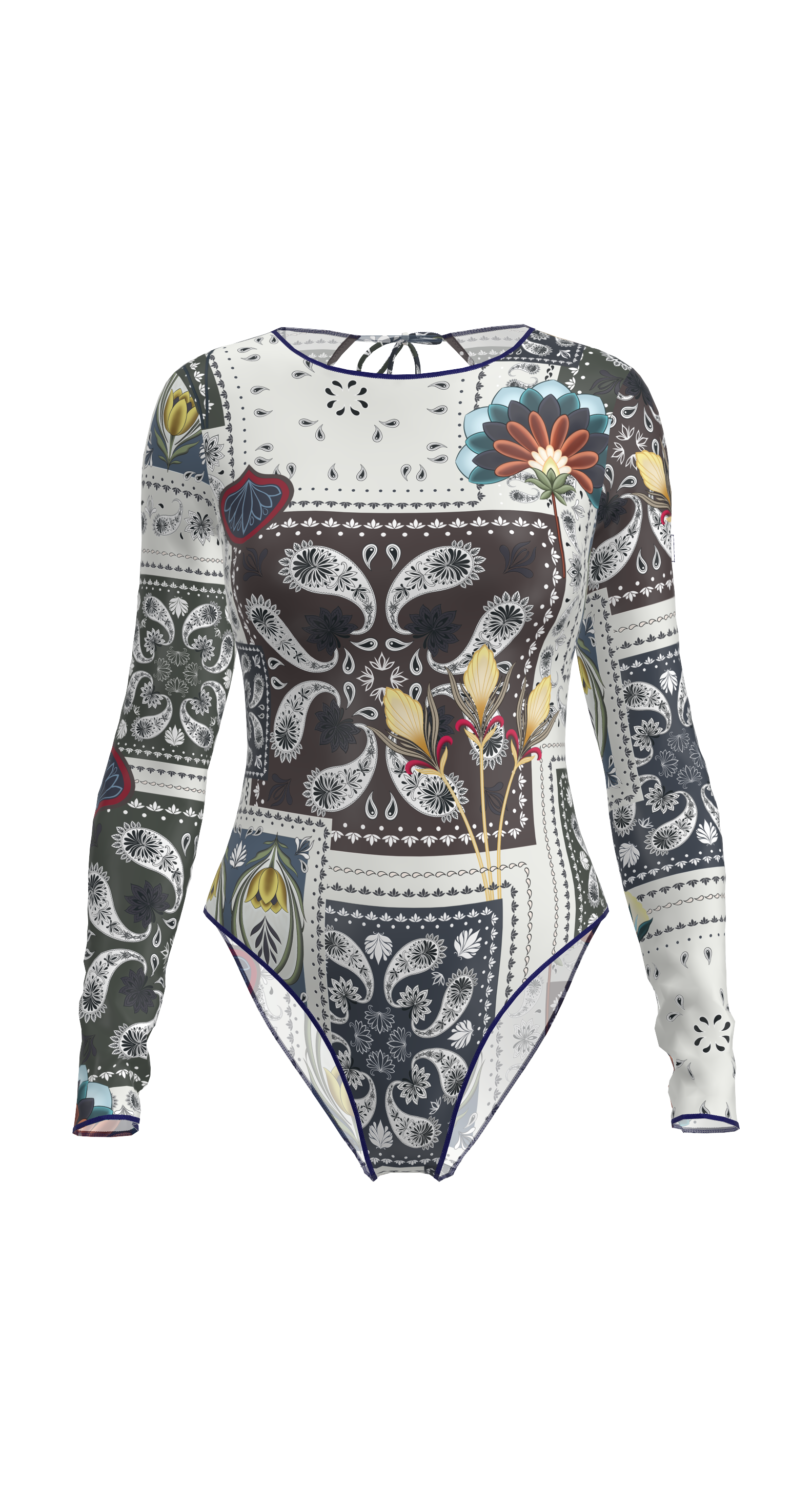 Mexico Patchwork Swimsuit