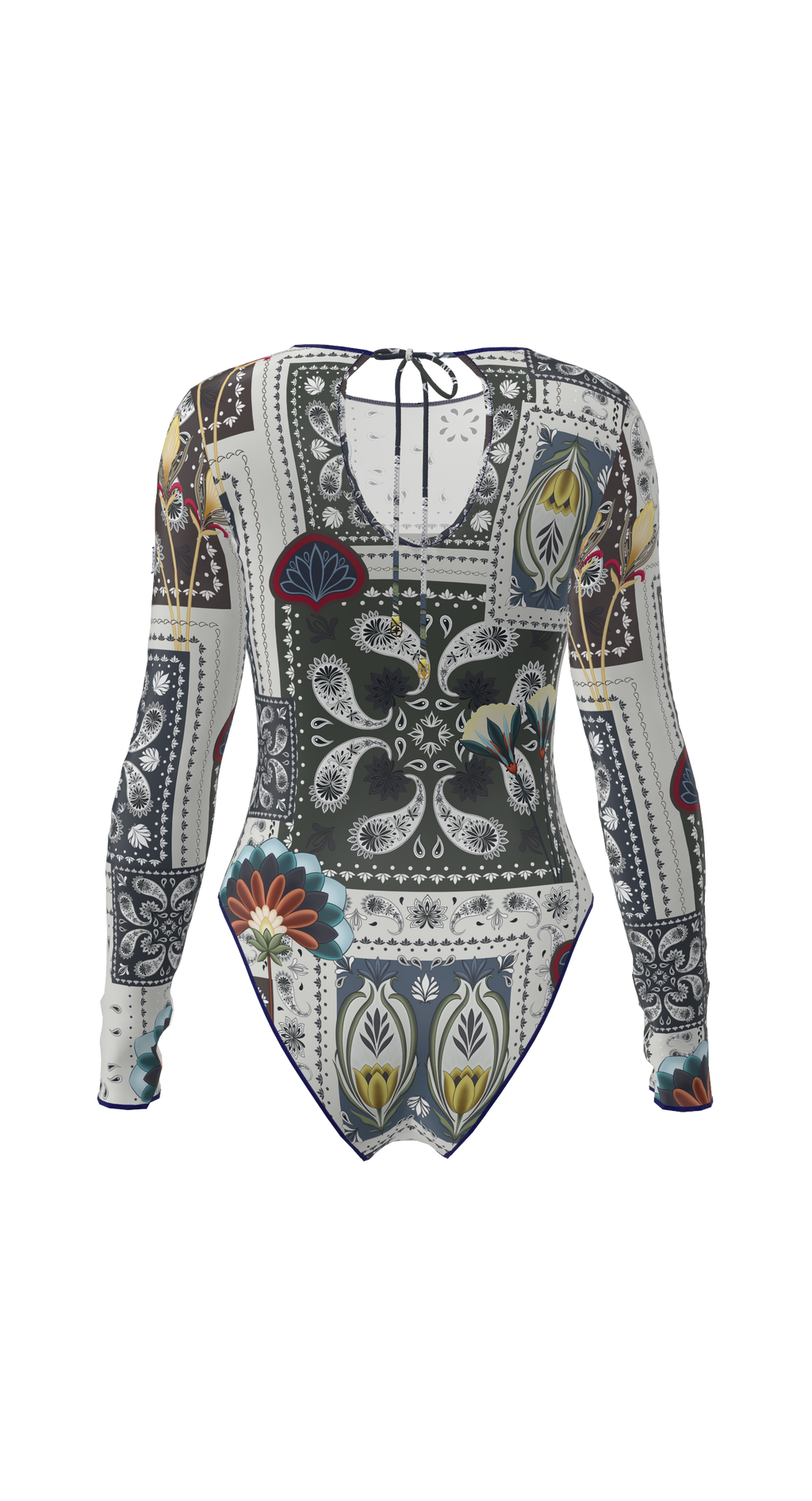 Mexico Patchwork Swimsuit