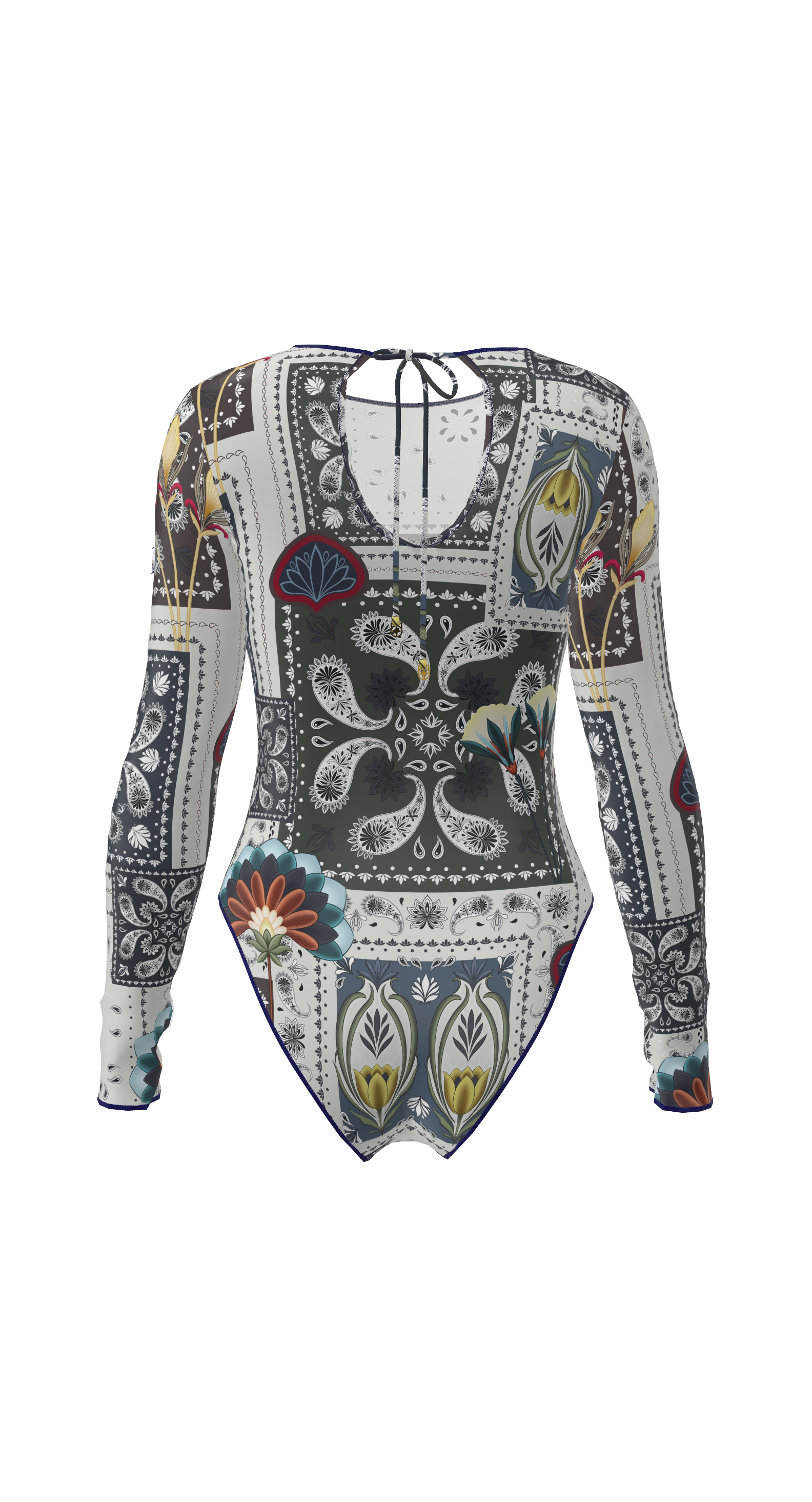 Mexico Patchwork Swimsuit