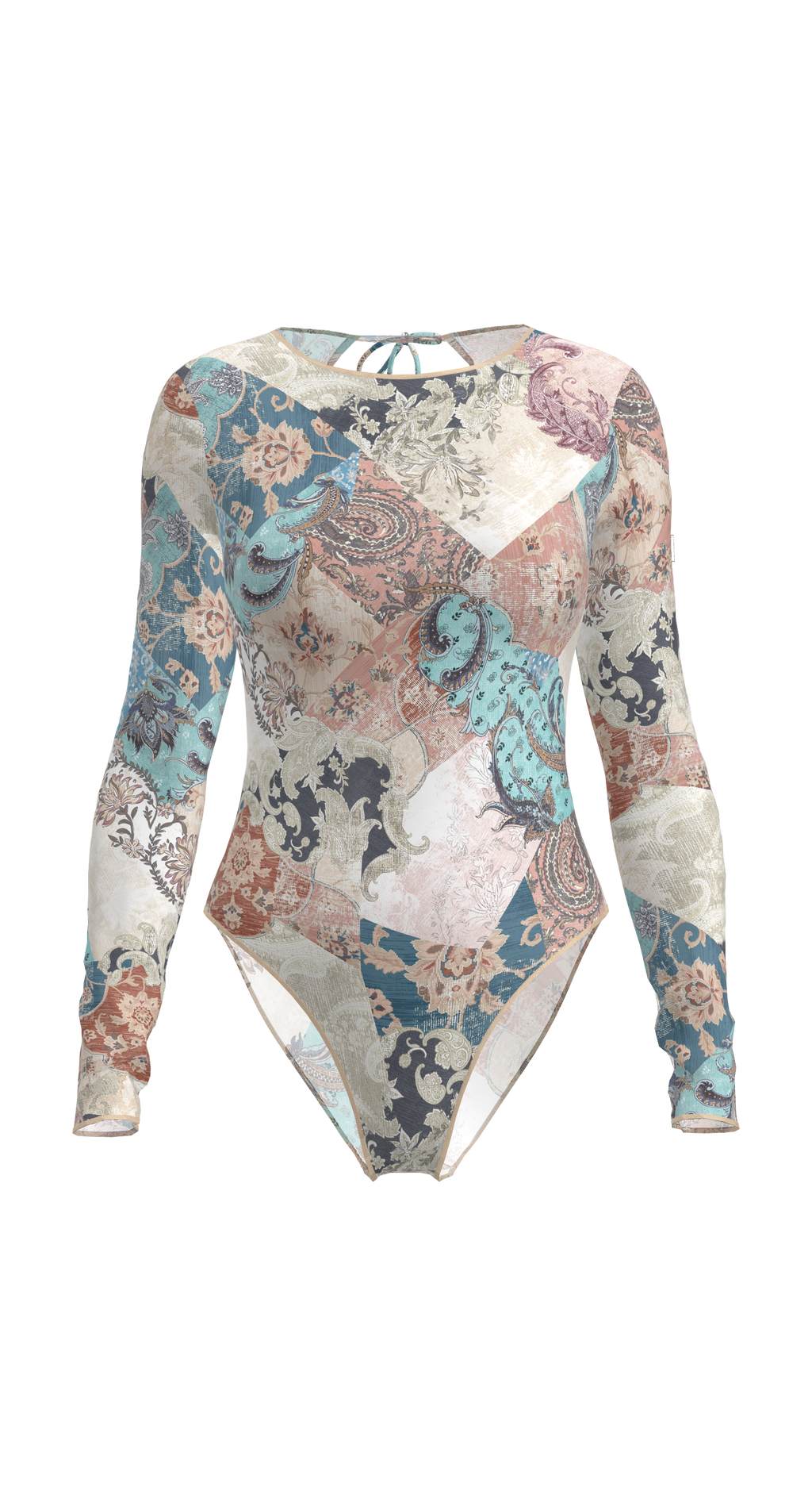 Mexico Patchwork Swimsuit