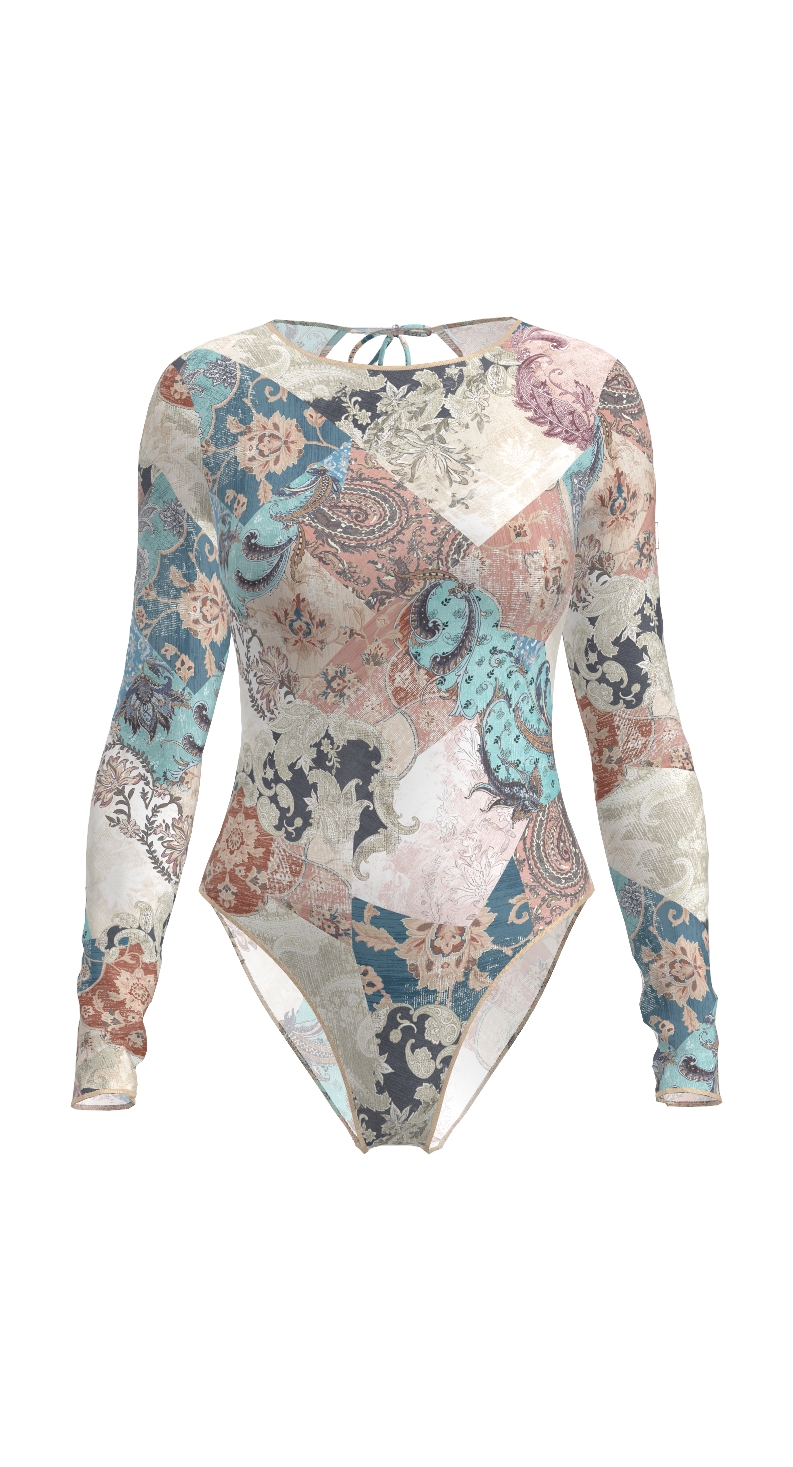 Mexico Patchwork Swimsuit