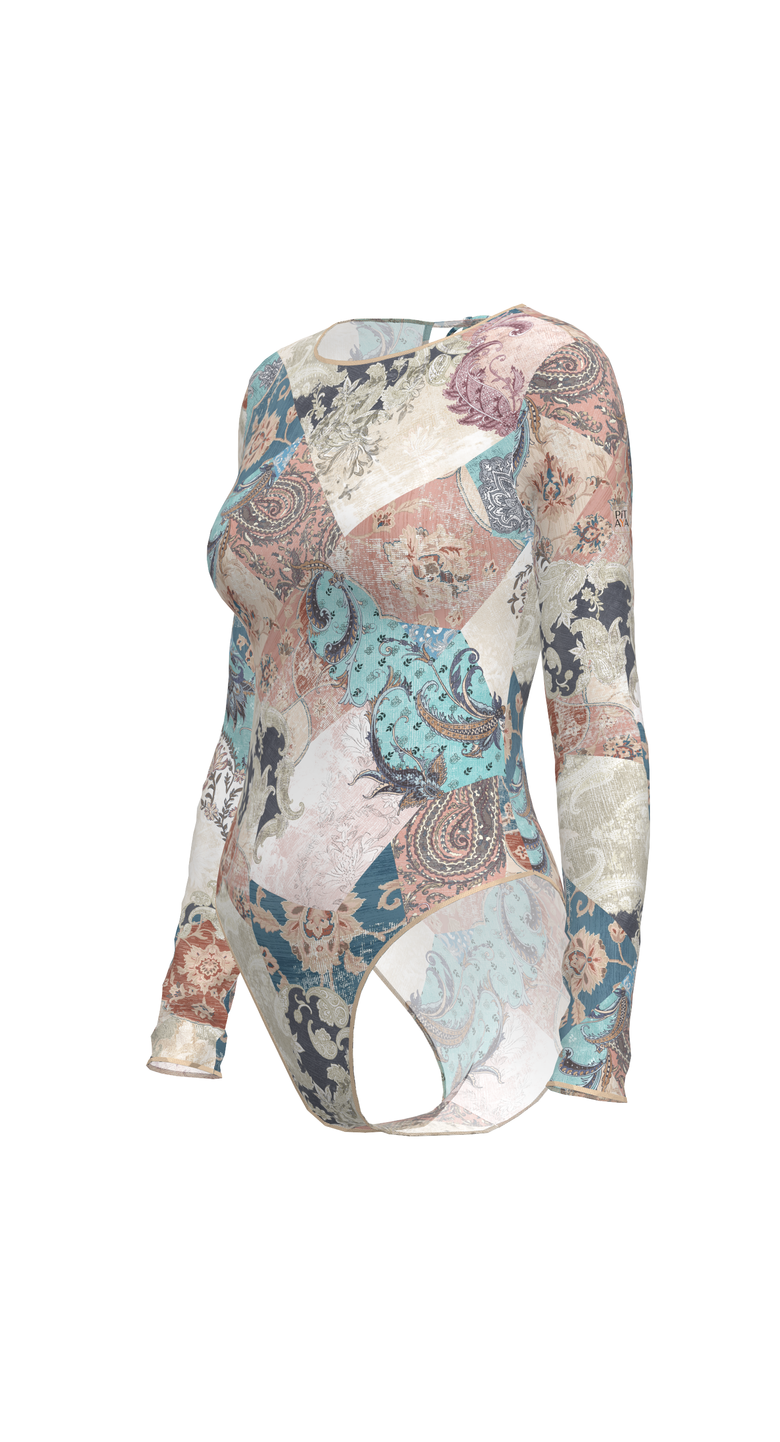 Mexico Patchwork Swimsuit