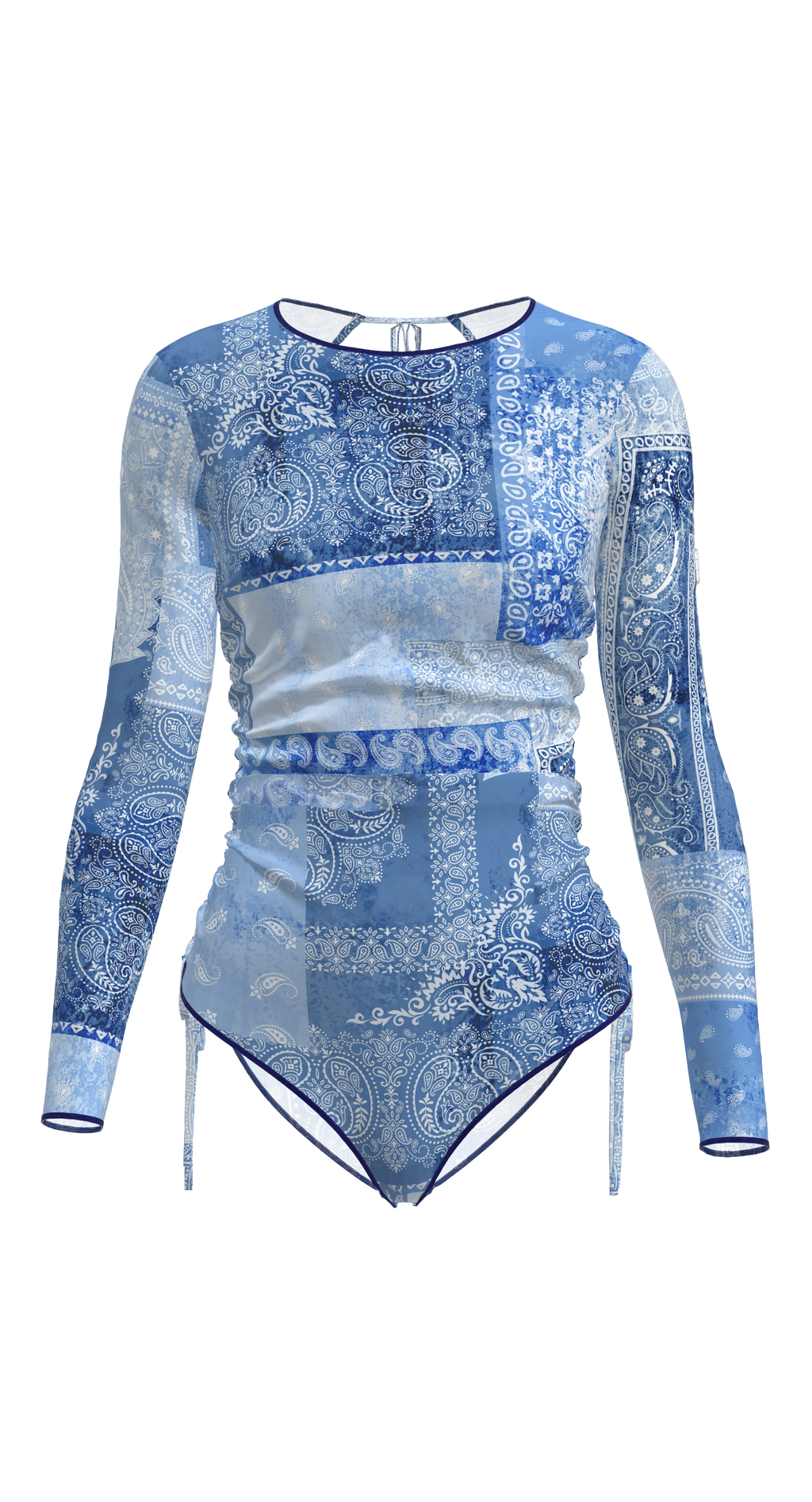 Montenegro Patchwork Swimsuit