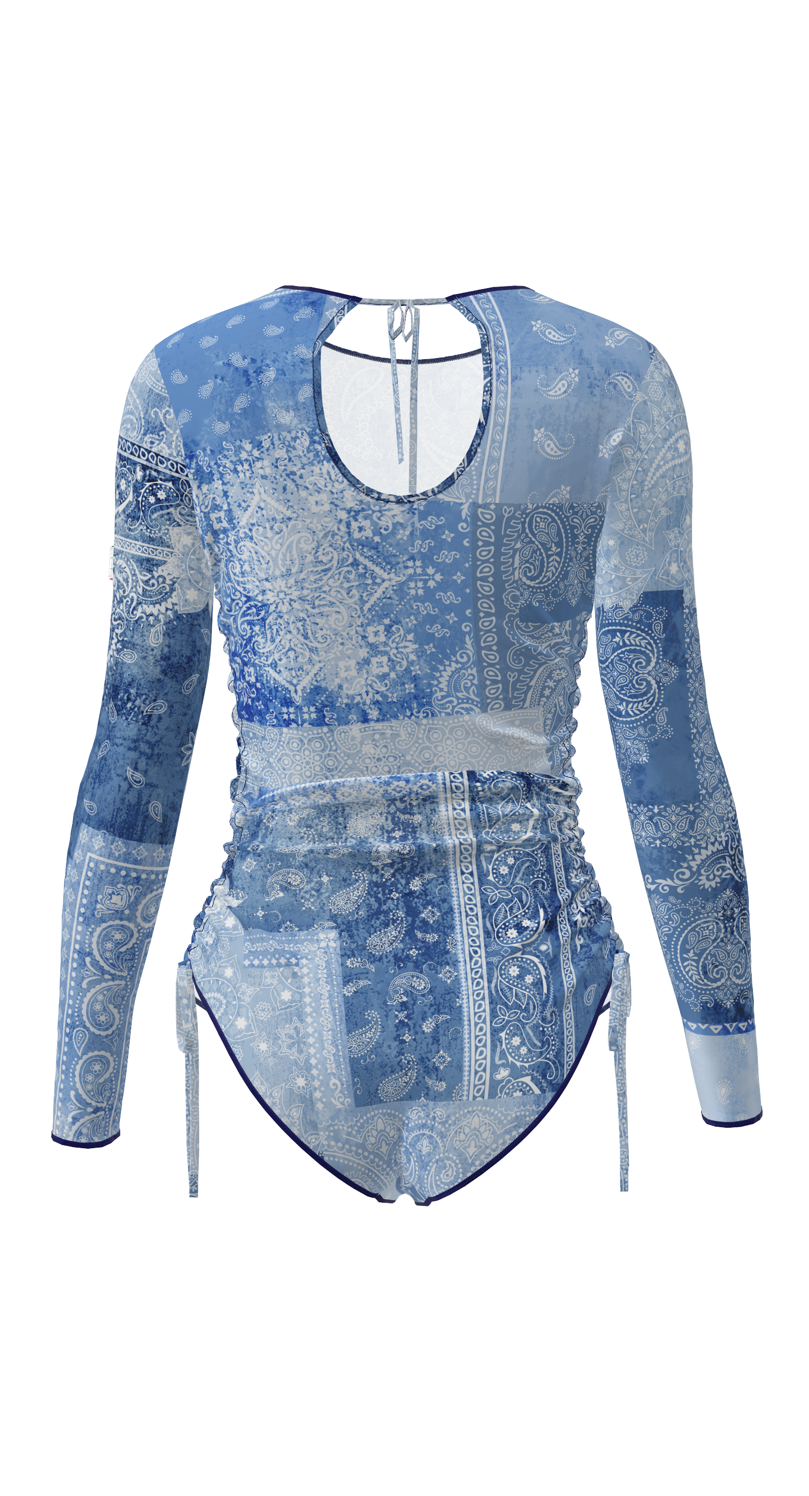 Montenegro Patchwork Swimsuit