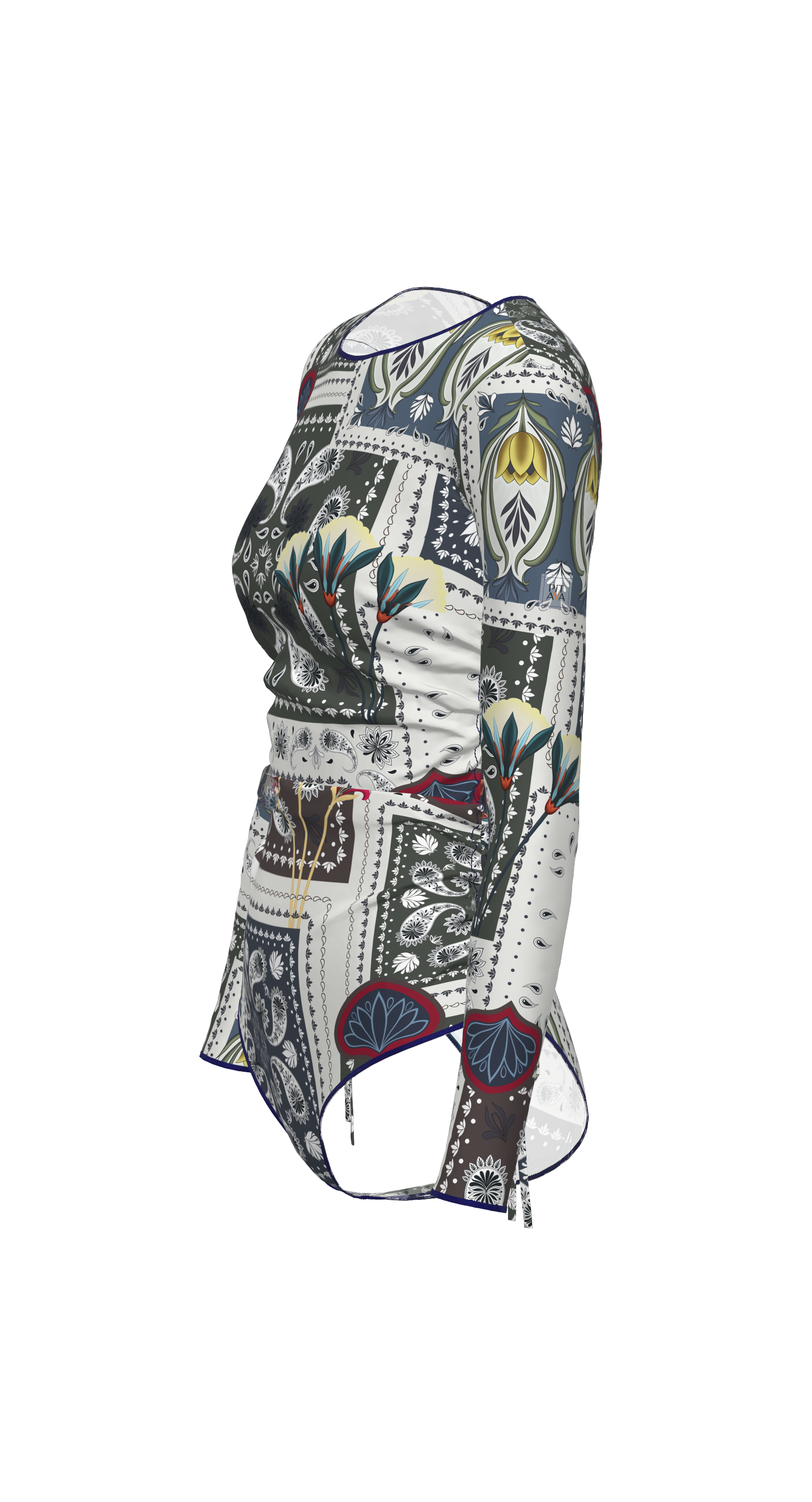 Montenegro Patchwork Swimsuit